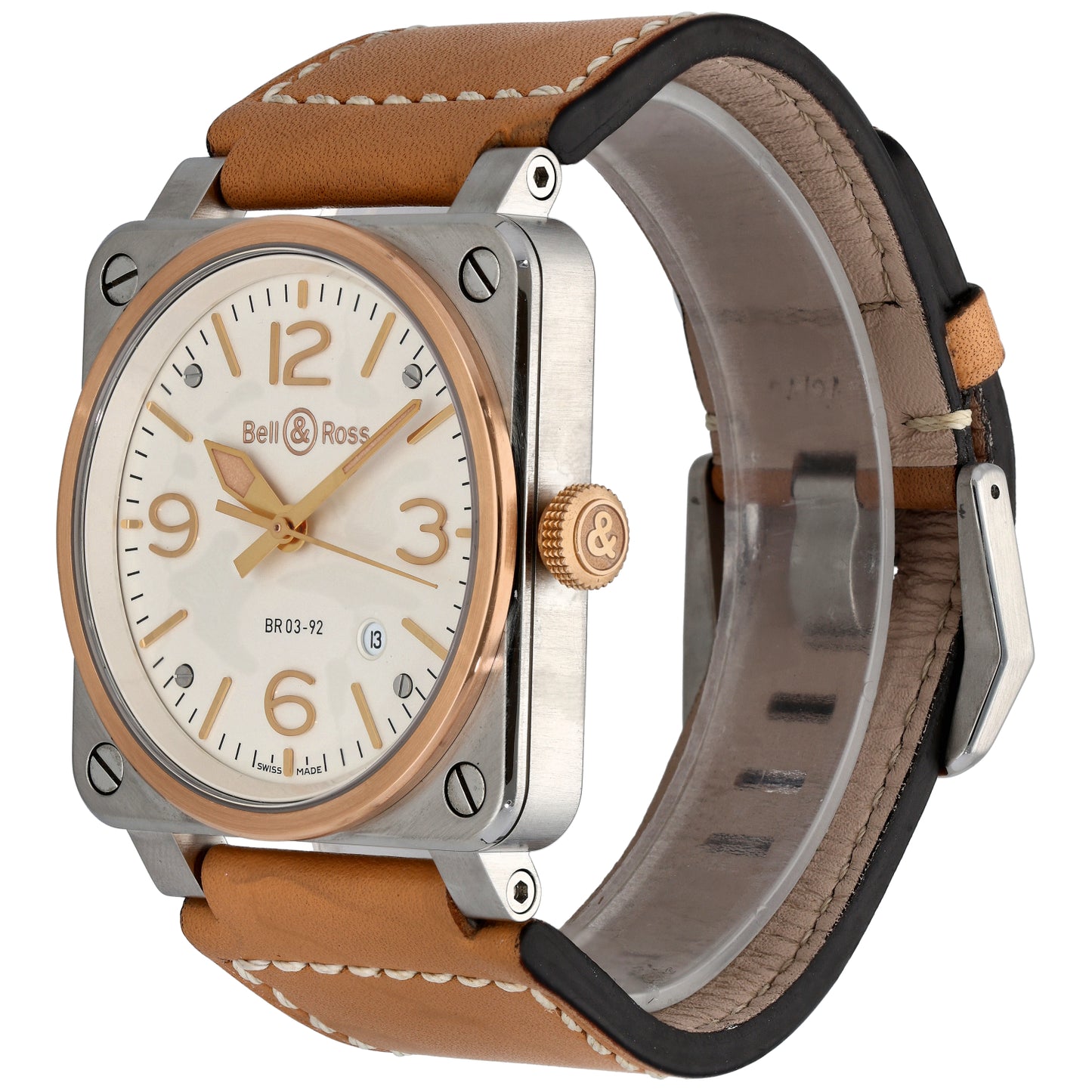 Bell & Ross BR03 BR03-92-SR 42mm Stainless Steel Watch