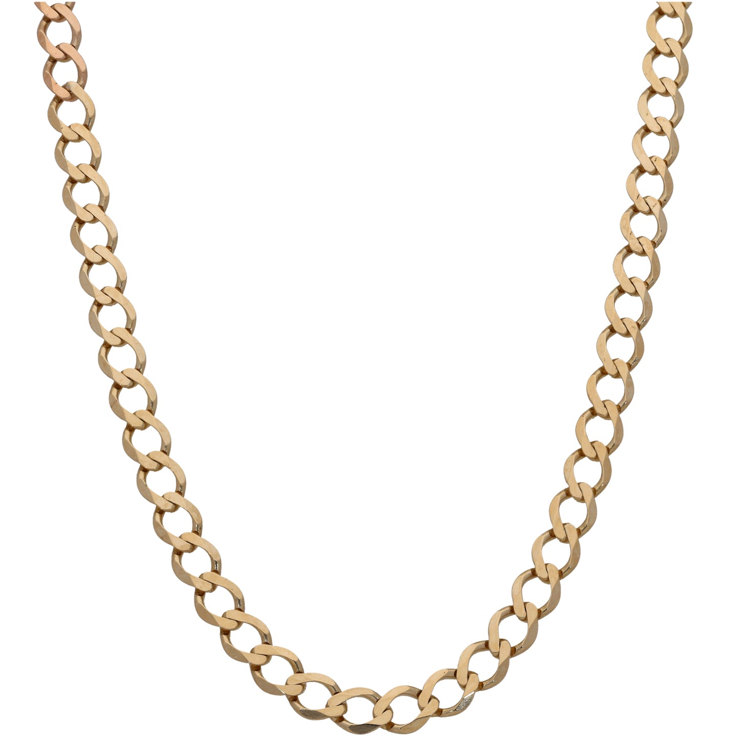 9ct Gold Curb Chain 20"
