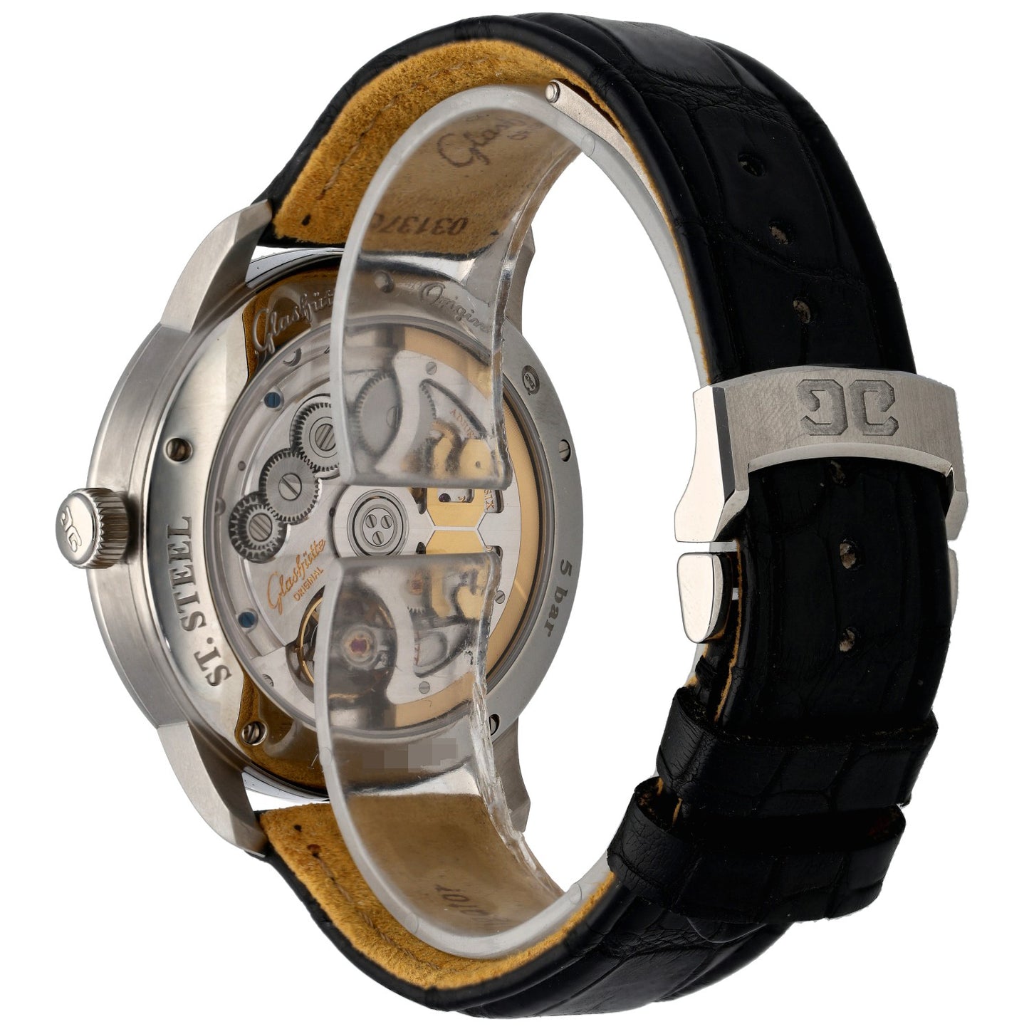 Glashütte Original Senator 1.36.03.04.02.30 42mm Stainless Steel Watch