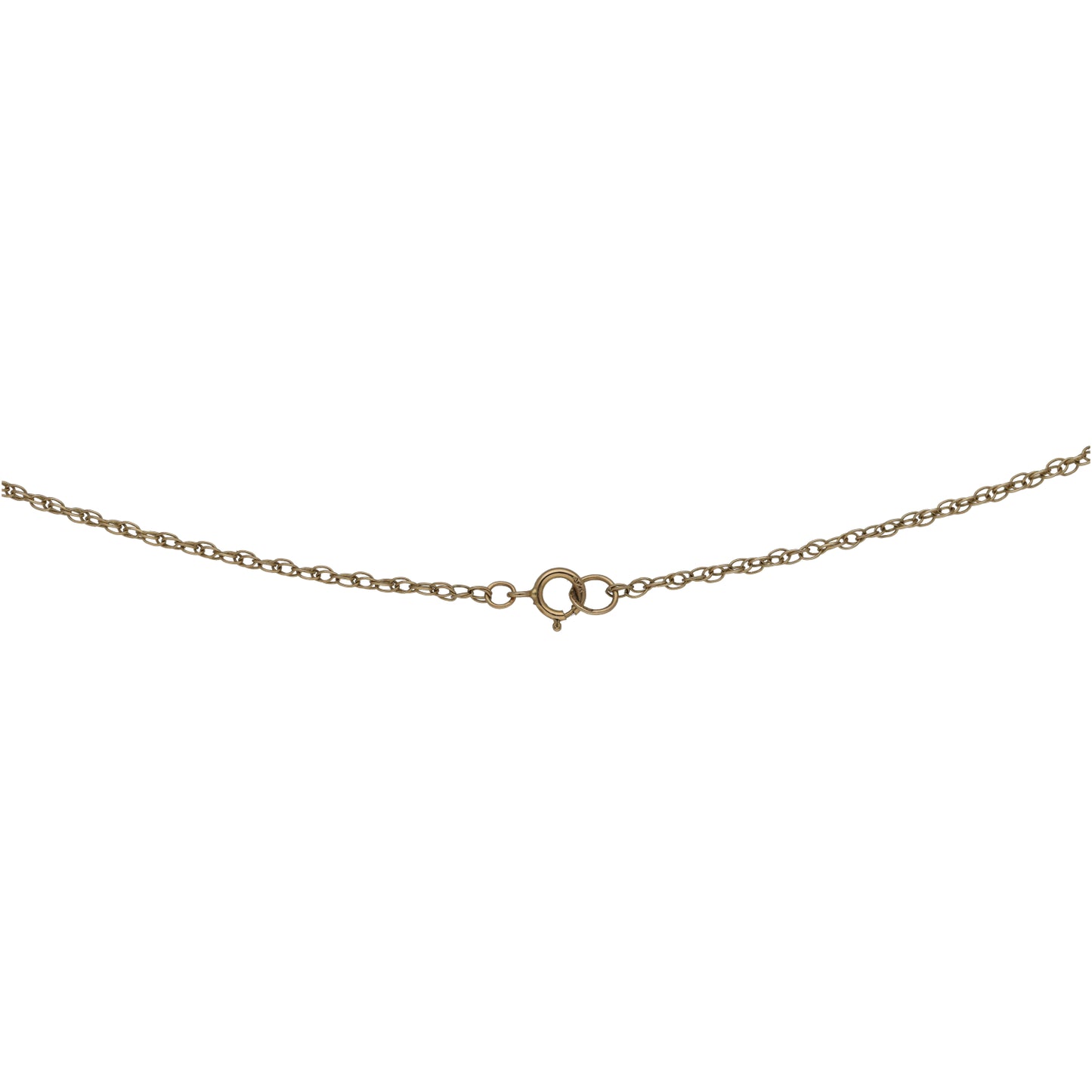 9ct Gold 0.015ct Diamond Patterned Locket Pendant With Chain