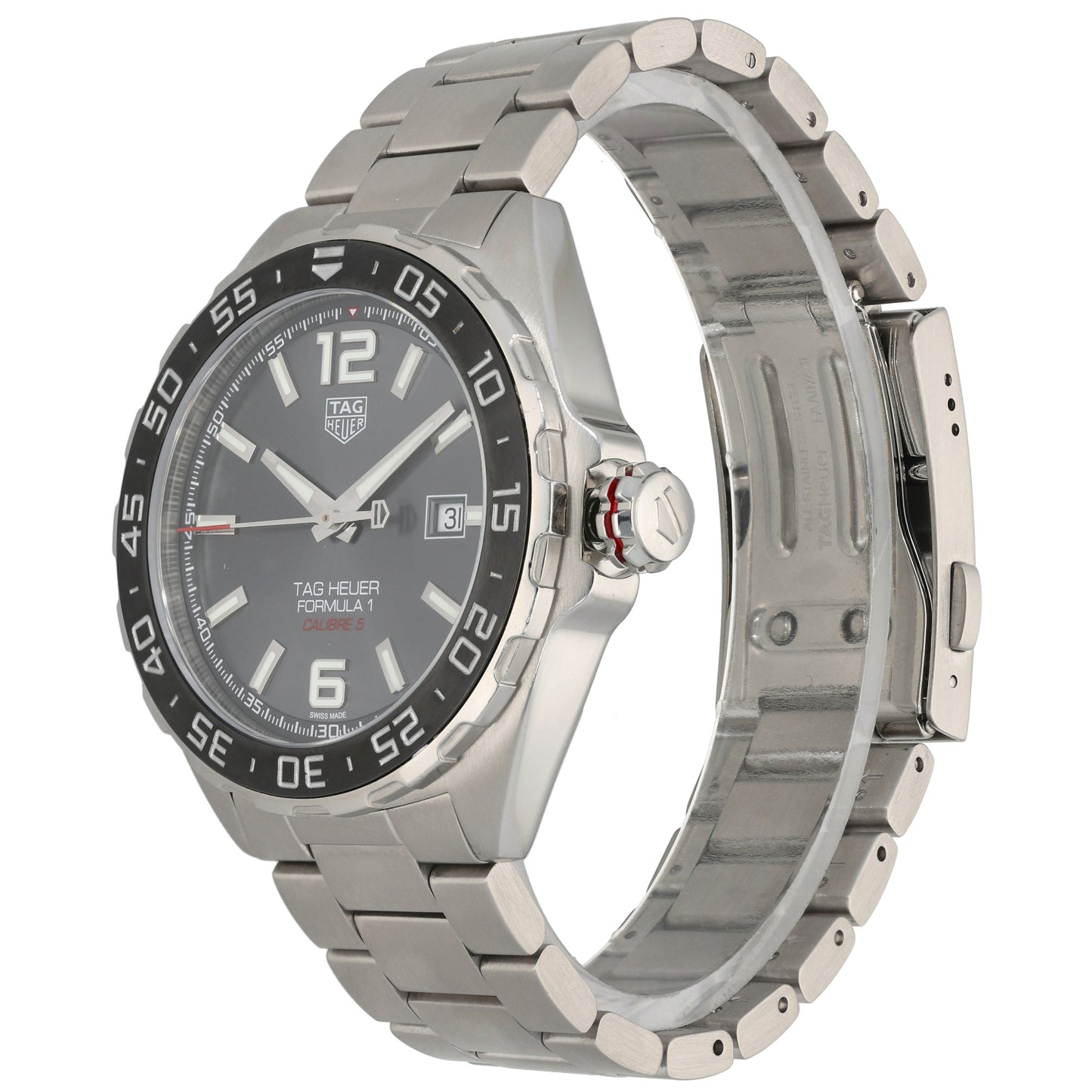 Tag Heuer Formula 1 WAZ2011-0 43mm Stainless Steel Watch