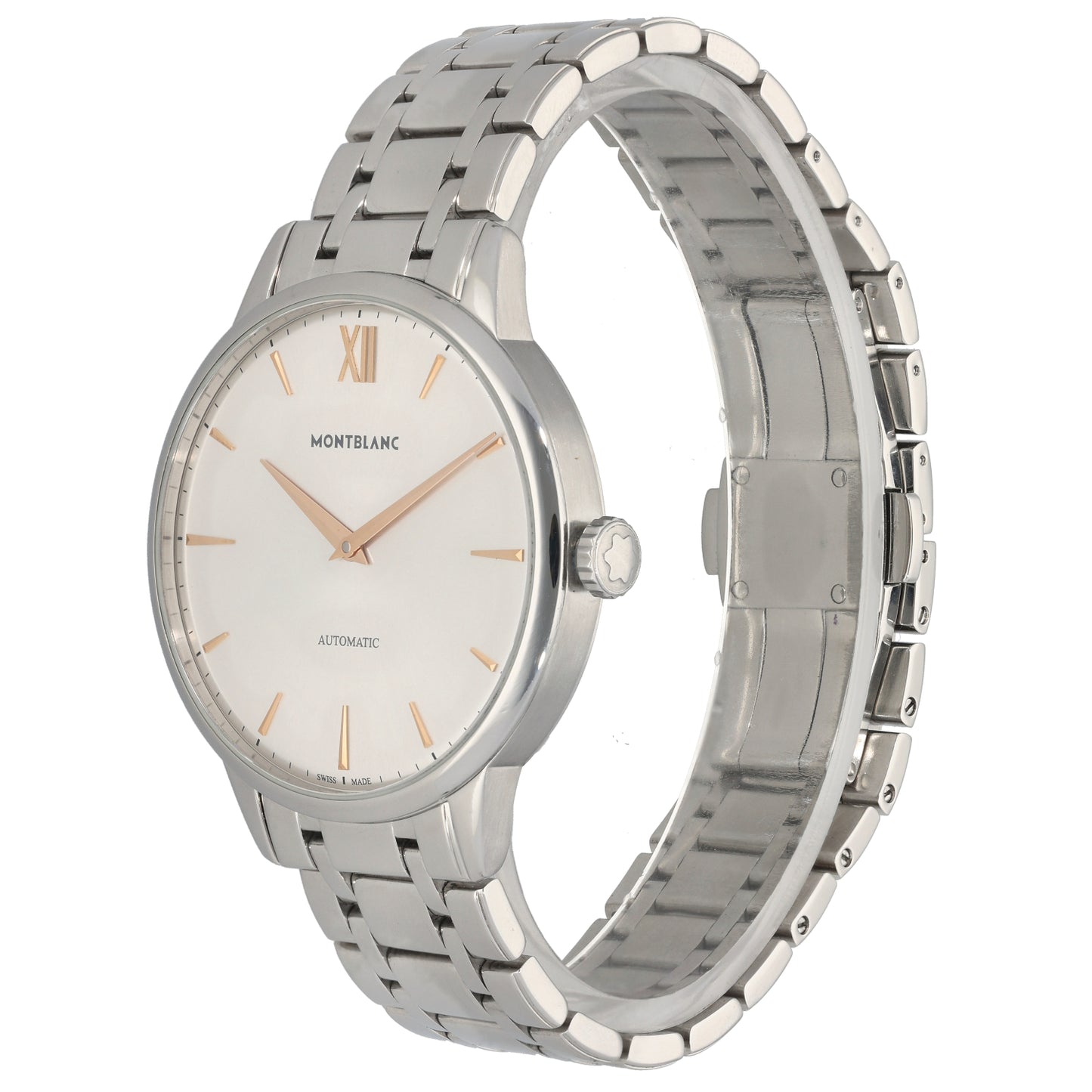 Montblanc Meisterstuck Heritage 7299 41mm Stainless Steel Watch
