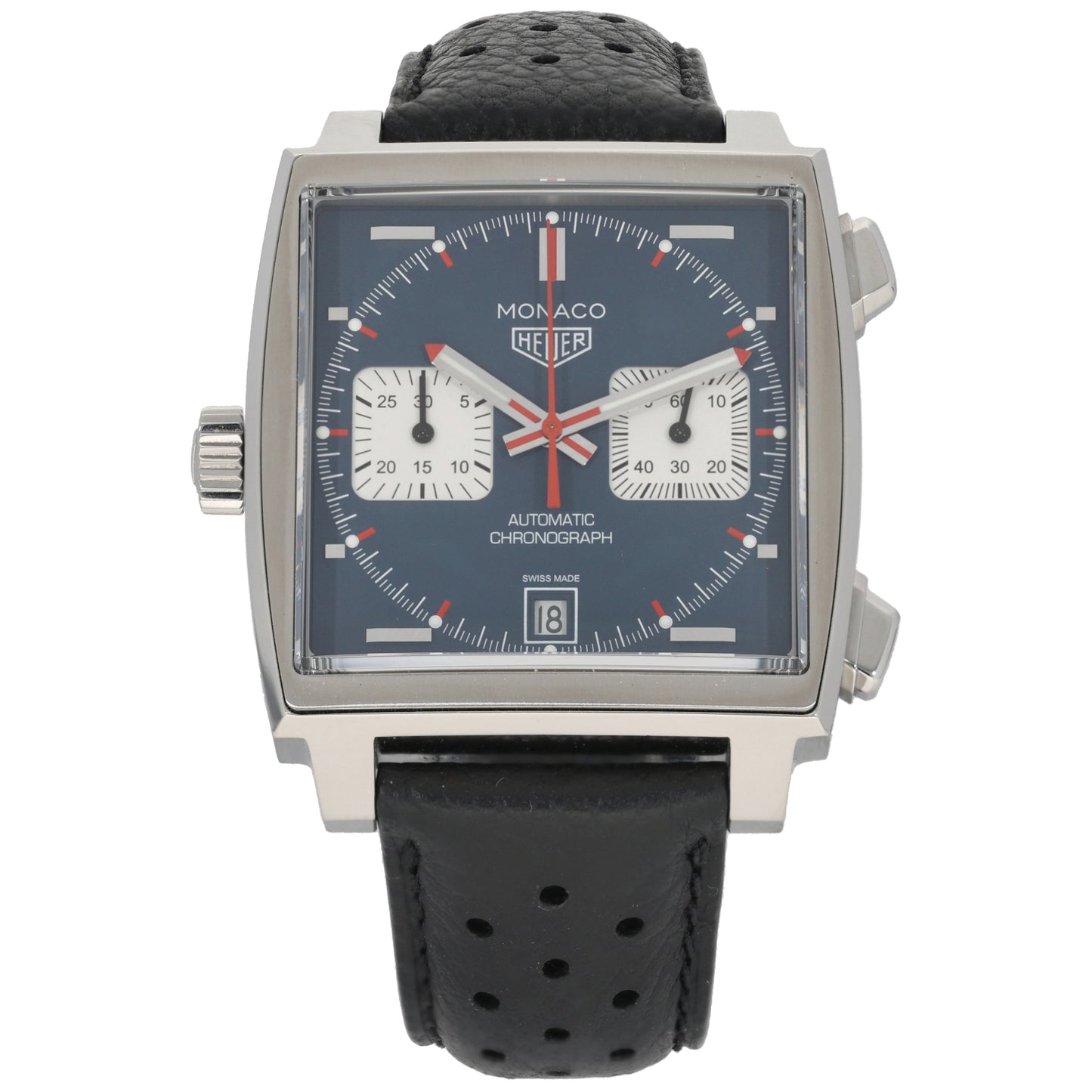 Tag Heuer Monaco CAW211P 39mm Stainless Steel Watch