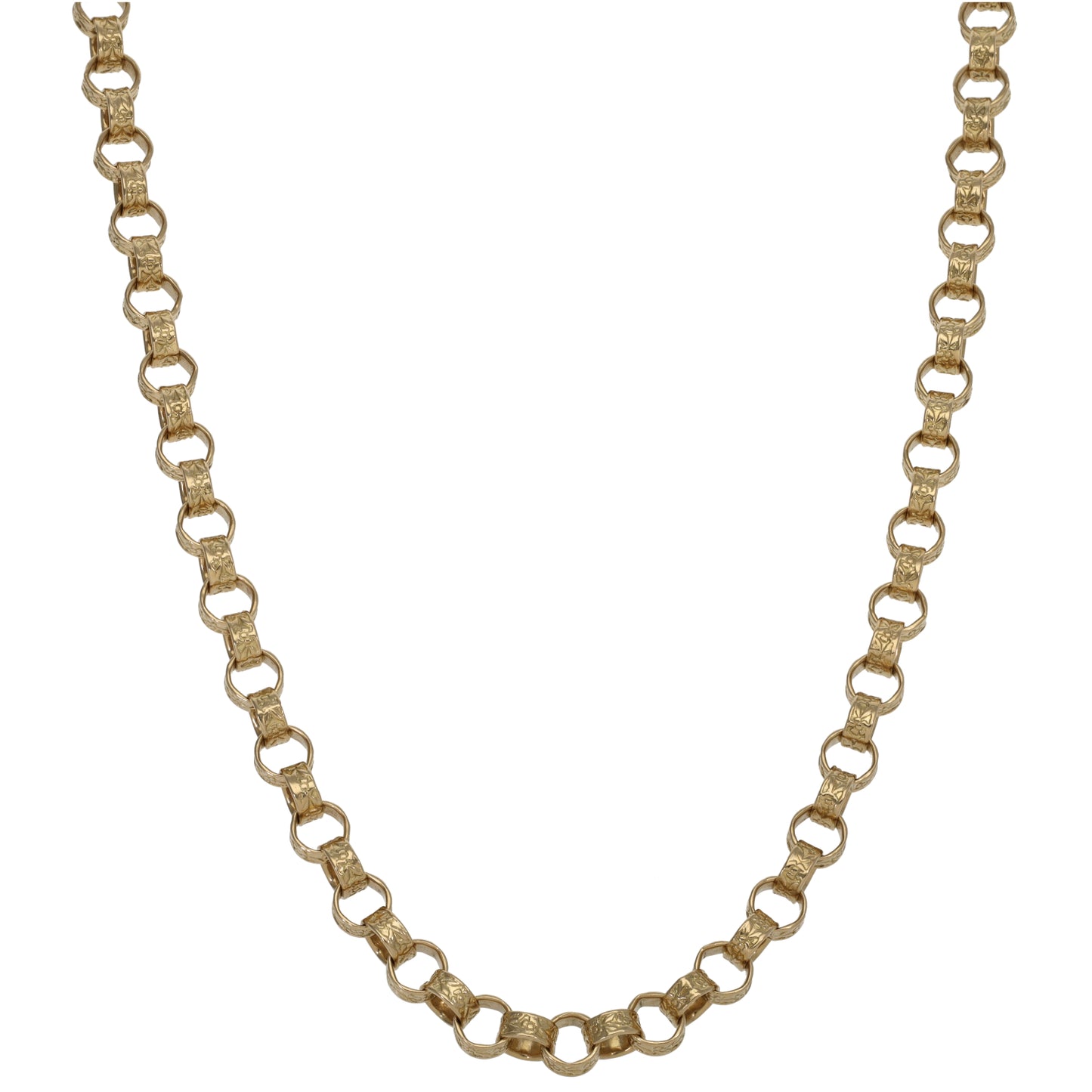 9ct Gold Belcher Chain 32"