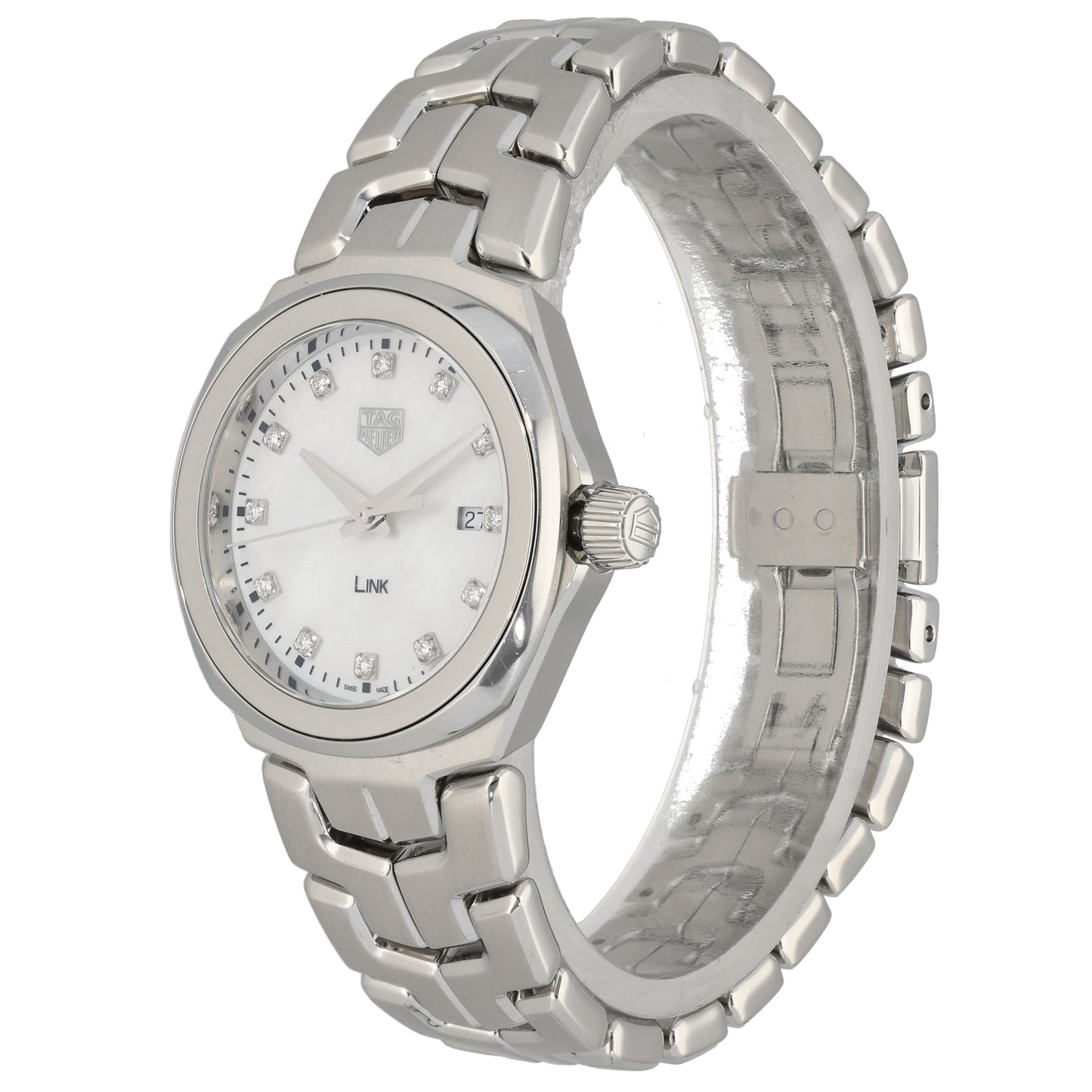Tag Heuer Link WBC1312-0 32mm Stainless Steel Watch