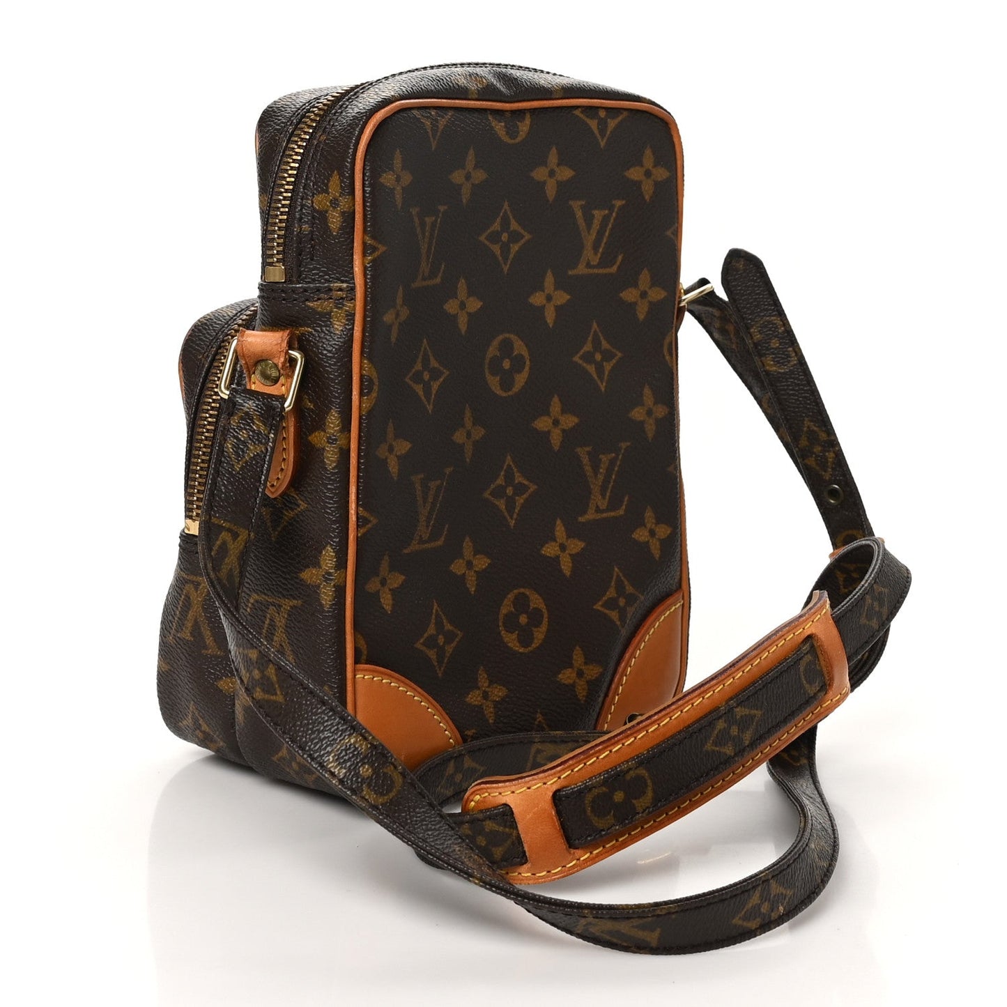 Louis Vuitton Amazon Monogram Coated Canvas Bag - Brown