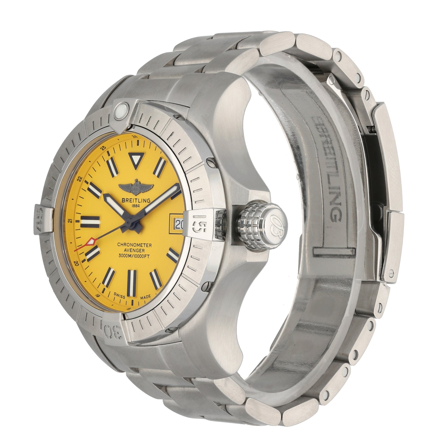 Breitling Avenger Seawolf A17319 45mm Stainless Steel Watch