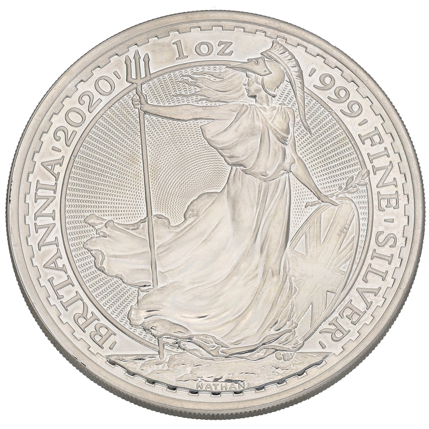 Fine Silver Queen Elizabeth II 1 OZ Britannia Coin 2020