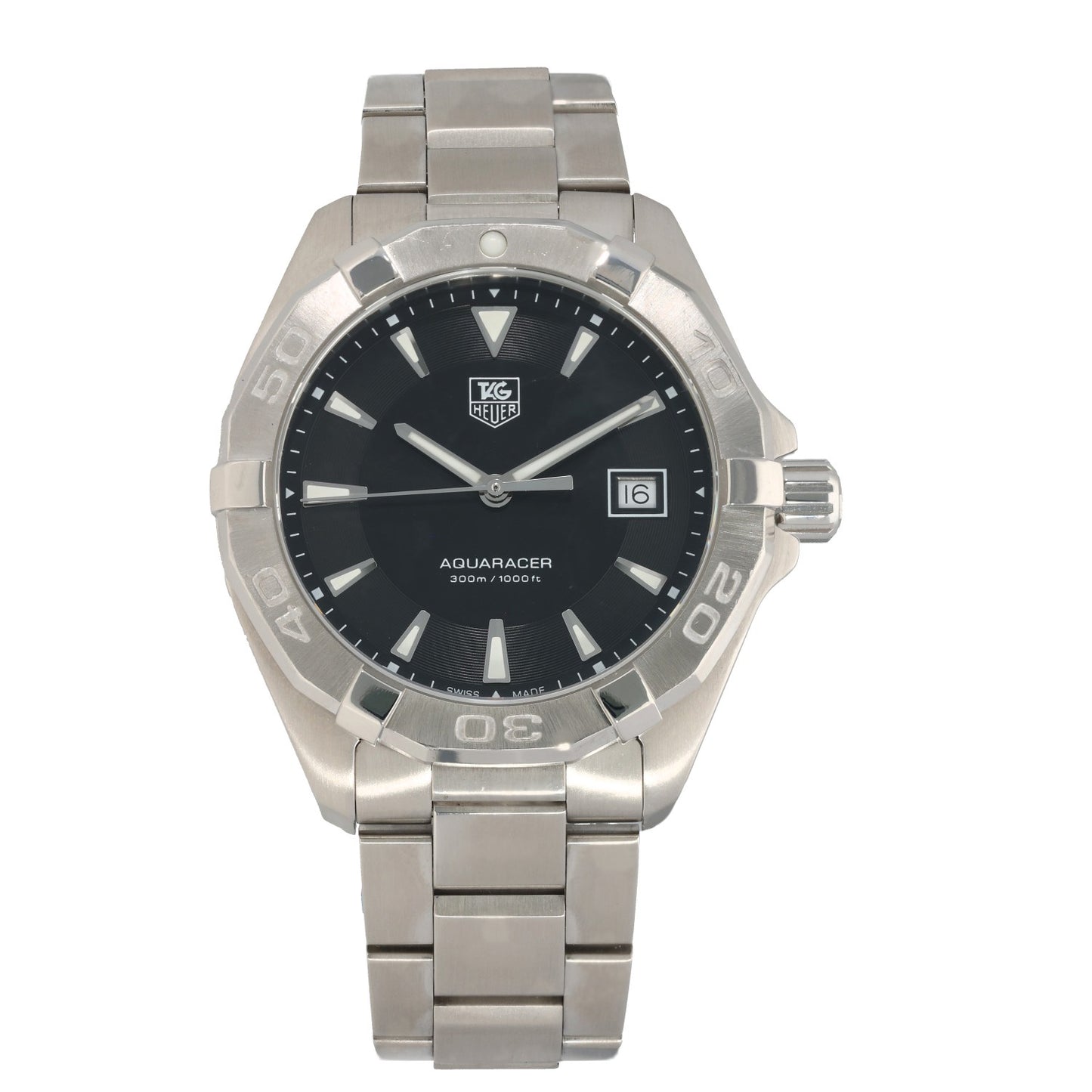 Tag Heuer Aquaracer WAY1110 41mm Stainless Steel Watch