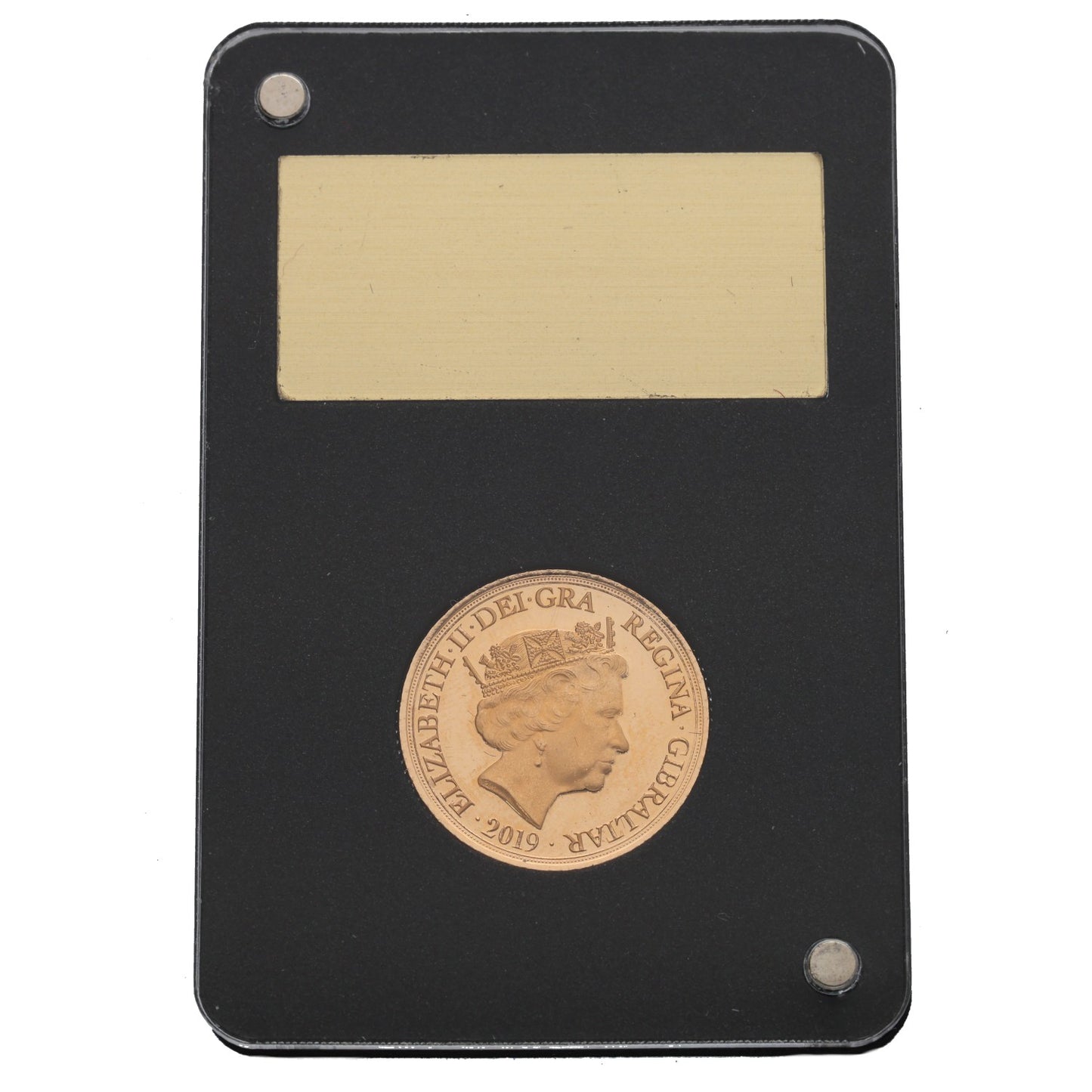 22ct Gold Queen Elizabeth II Half Sovereign Coin 2019