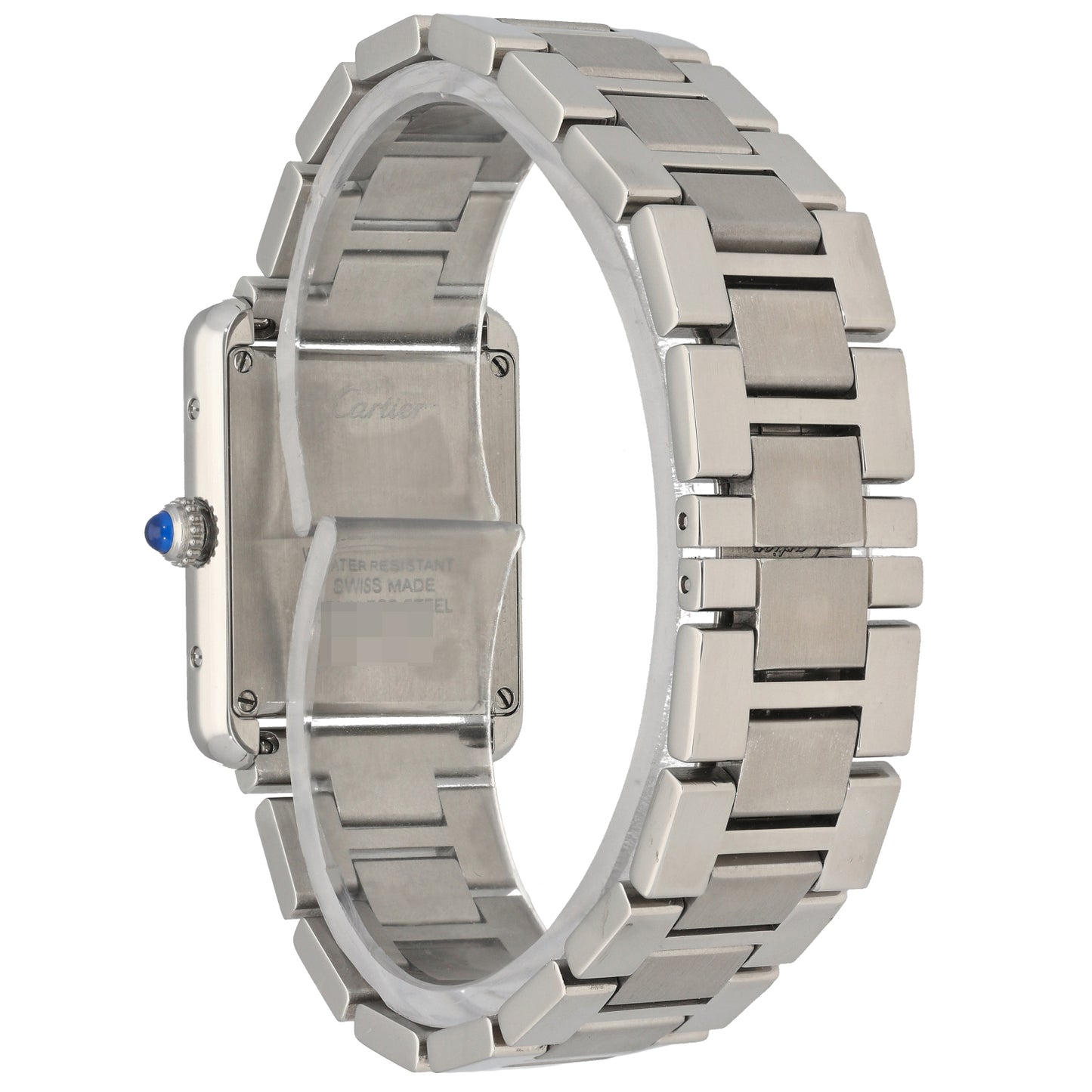 Cartier Tank Solo 3170 24mm Stainless Steel Watch