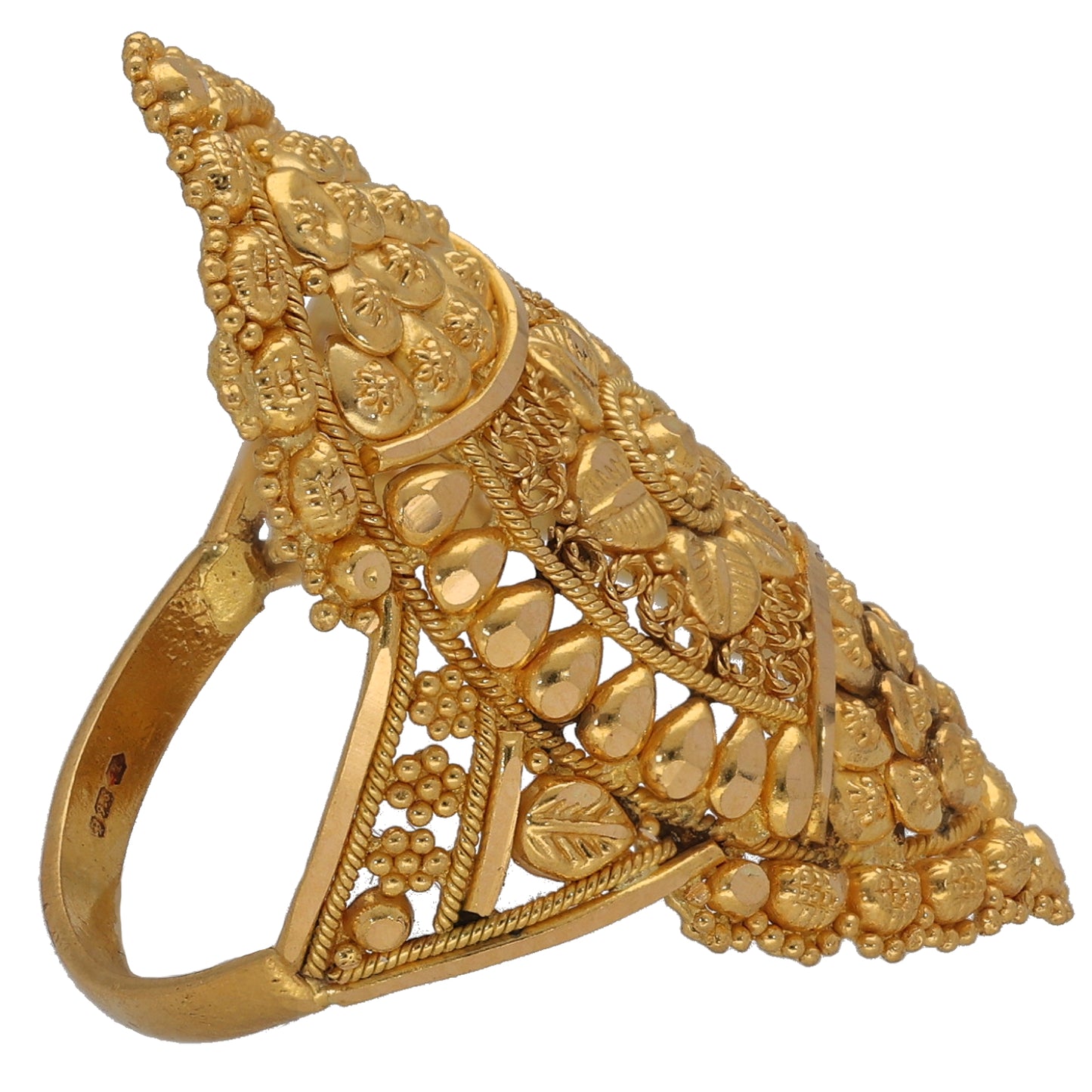 22ct Gold Alternative Ring Size L