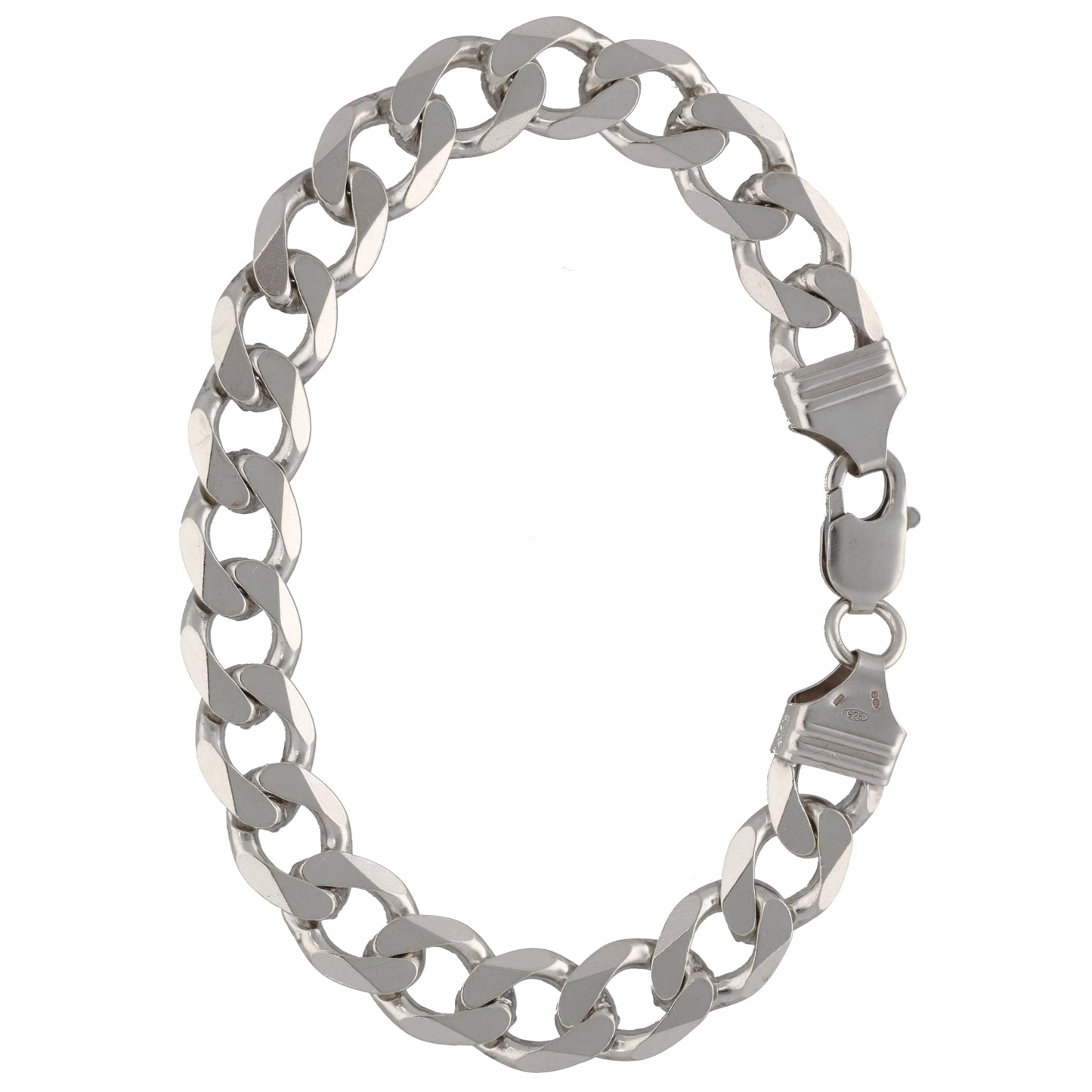 Sterling Silver Curb Bracelet