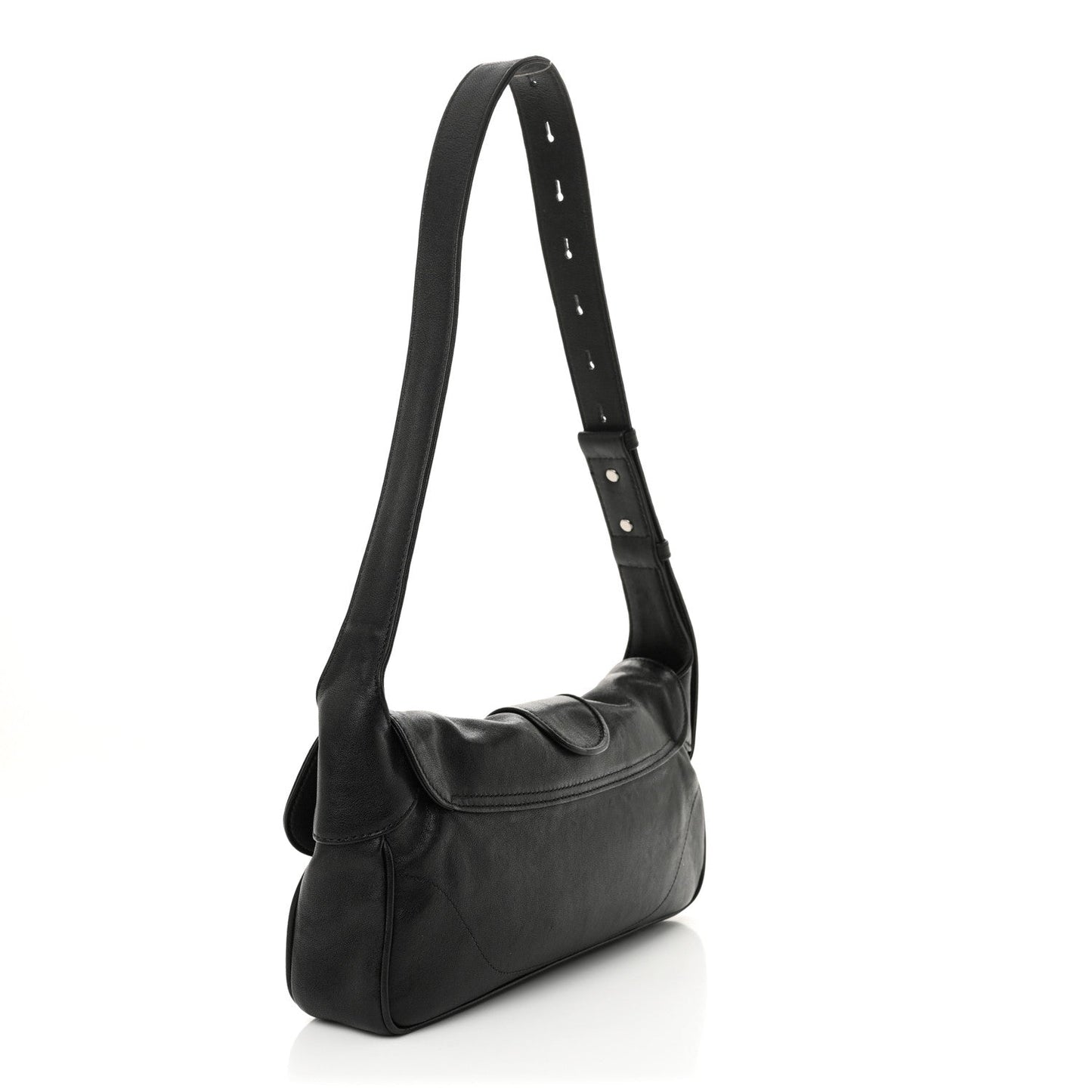 Gucci Aphrodite Small Goatskin Leather Bag - Black
