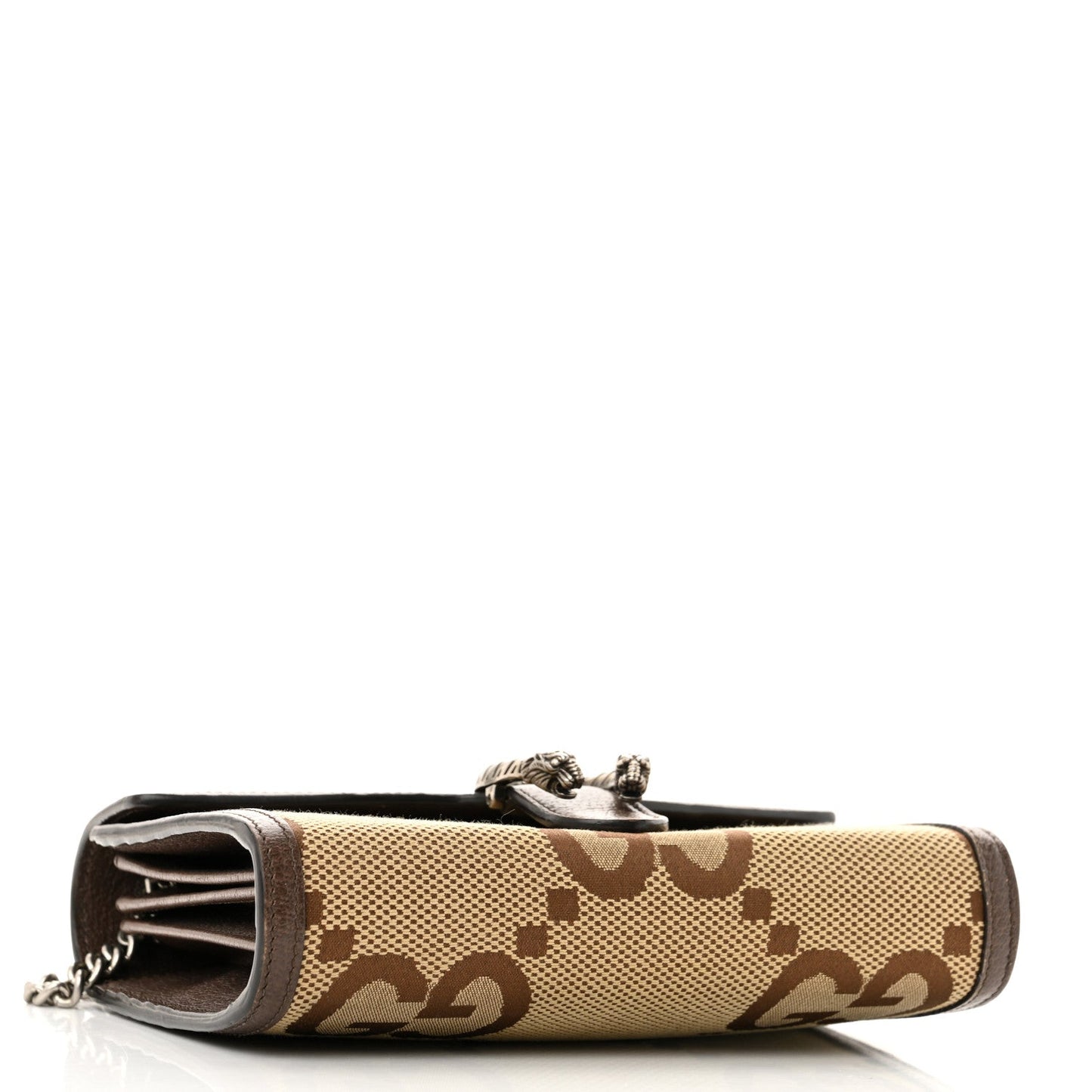 Gucci Dionysus Wallet On Chain GG Canvas Bag - Beige & Brown
