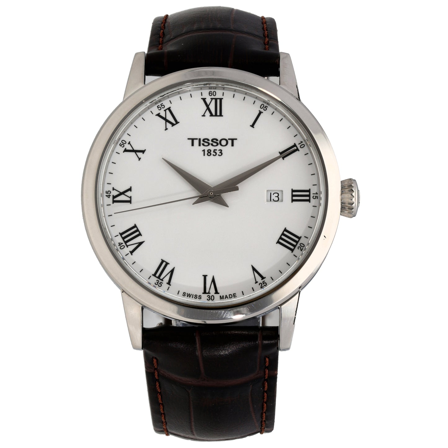 Tissot T-Classic T129410 A 42mm Stainless Steel Watch