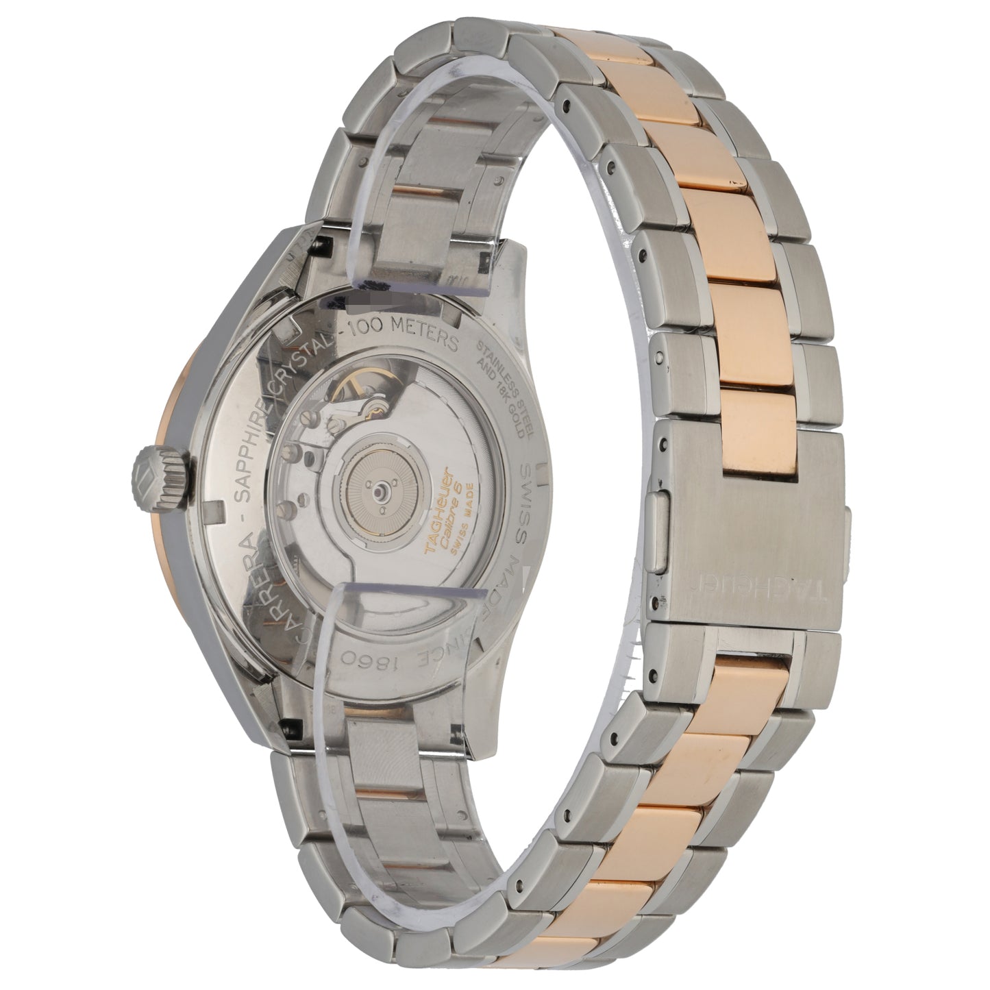 Tag Heuer Carrera WAS2151 39mm Bi-Colour Watch