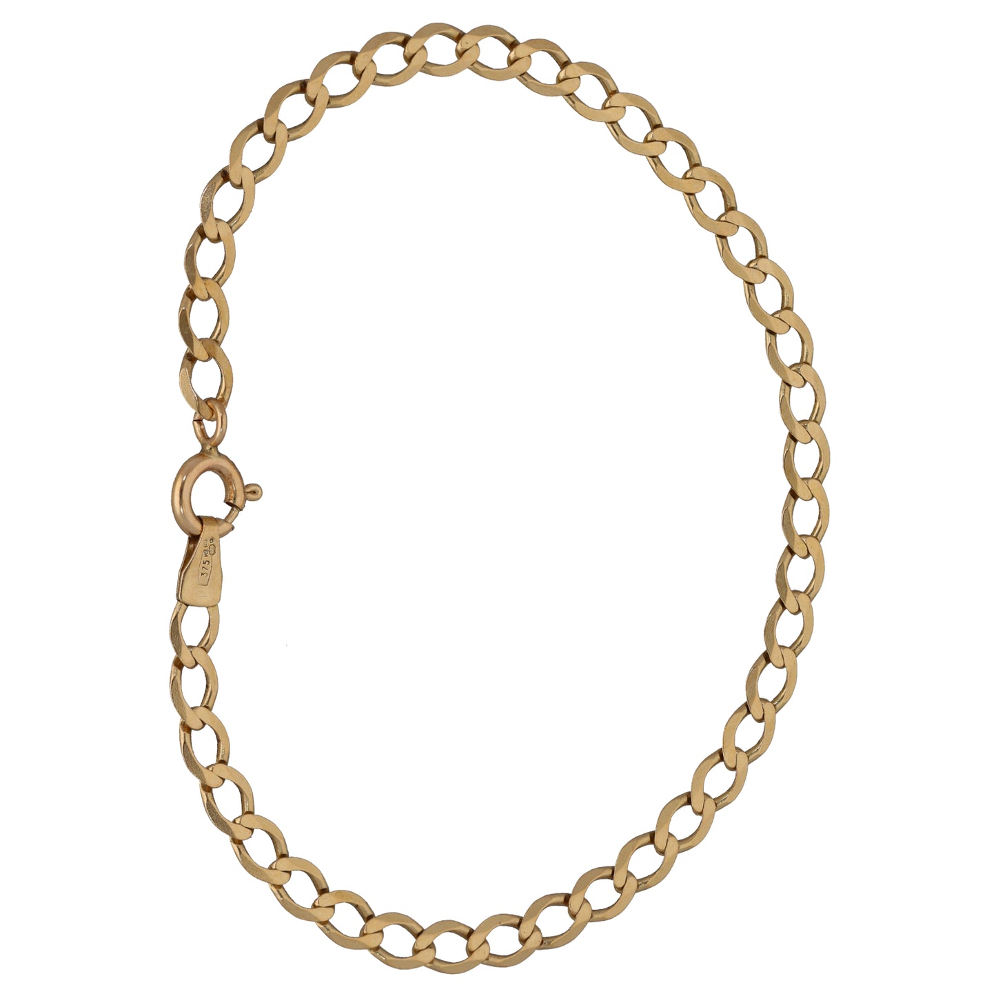 9ct Gold Curb Bracelet