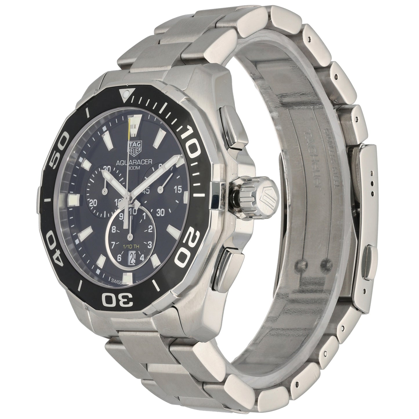 Tag Heuer Aquaracer CAY111A 43mm Stainless Steel Watch