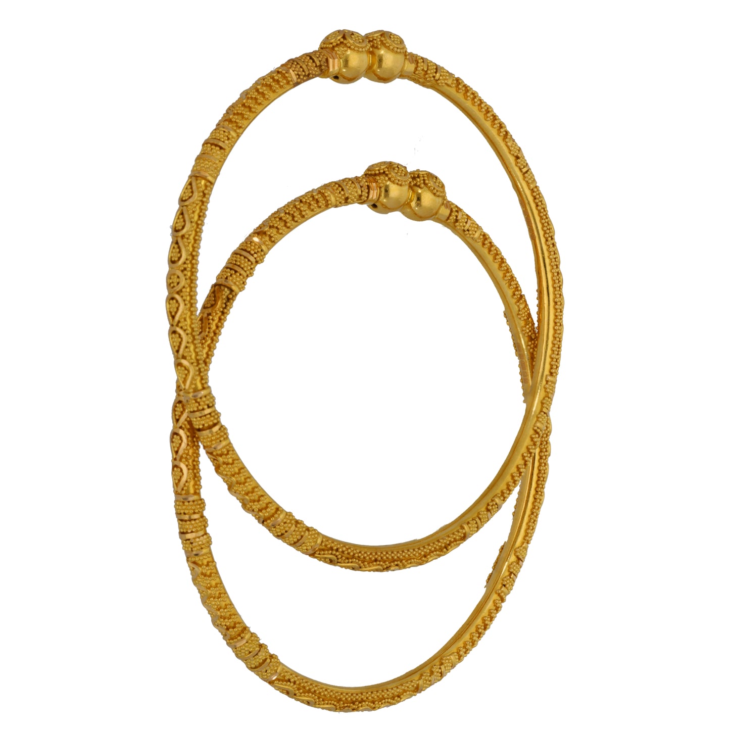 22ct Gold Set of Bangles