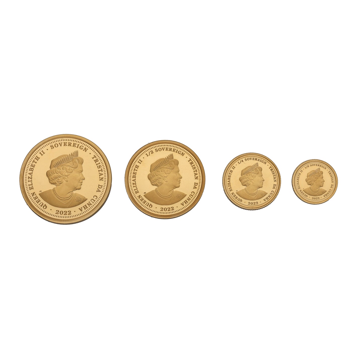 22ct Gold Queen Elizabeth II Service & Devotion Coin Set 2022