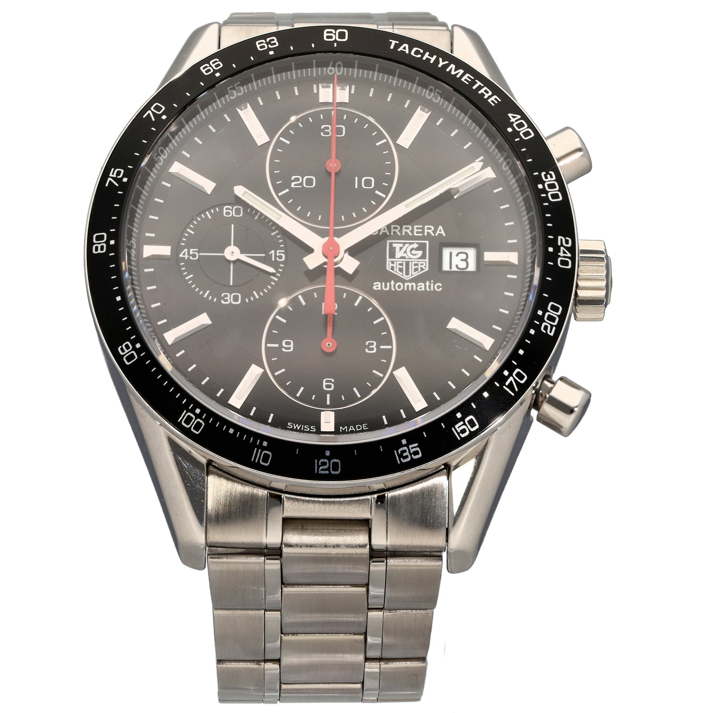 Tag Heuer Carrera CV2014-2 41mm Stainless Steel Watch