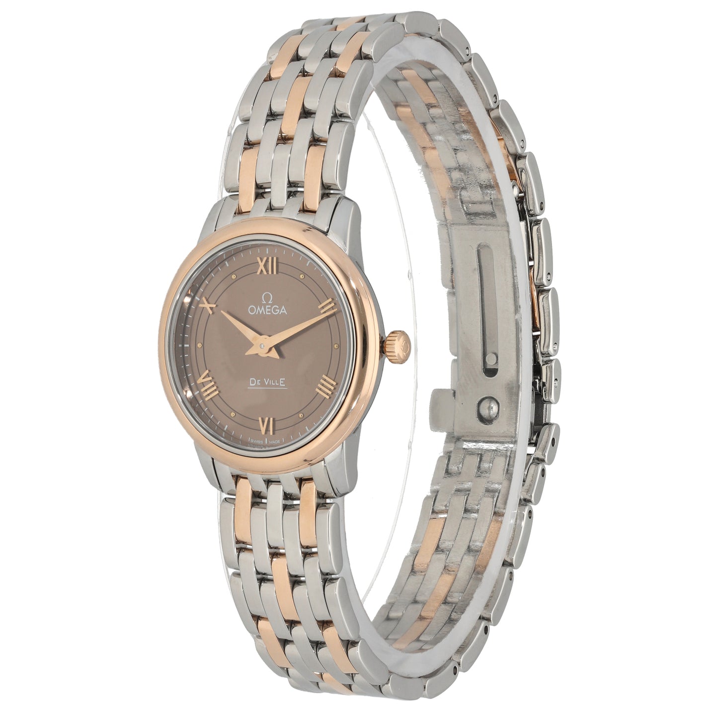 Omega De Ville Prestige 424.20.27.60.13.001 27.4mm Bi-Colour Watch