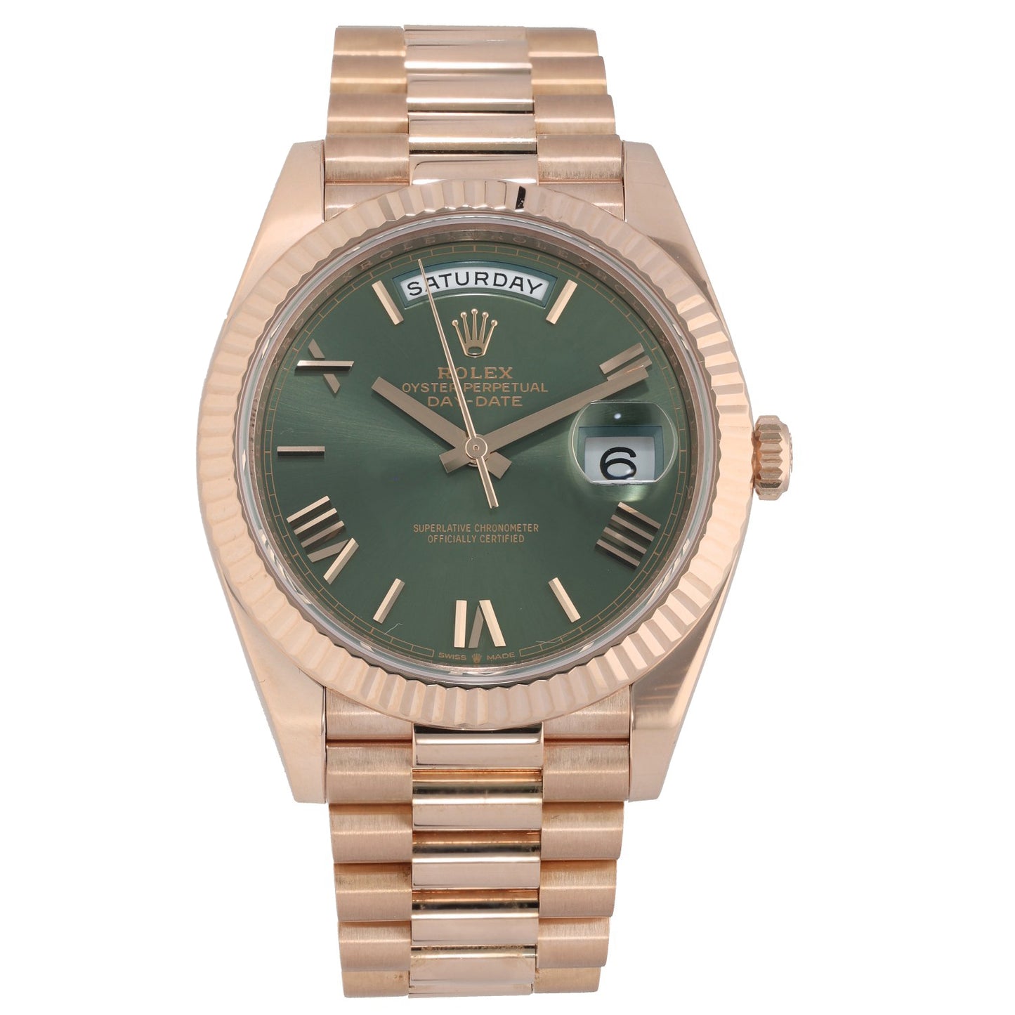 Rolex Day-Date 40 228235 40mm Rose Gold Watch