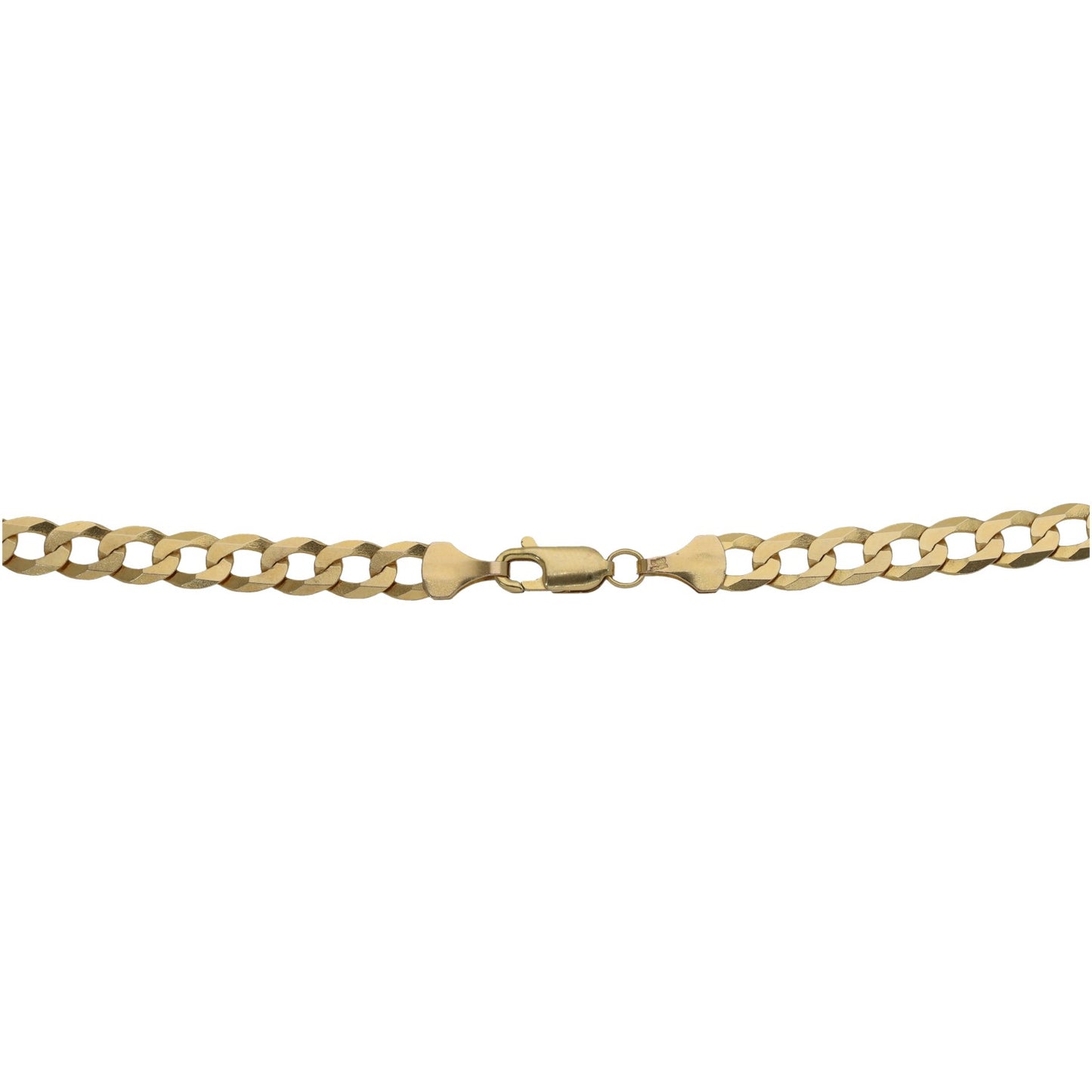 9ct Gold Curb Chain 20"