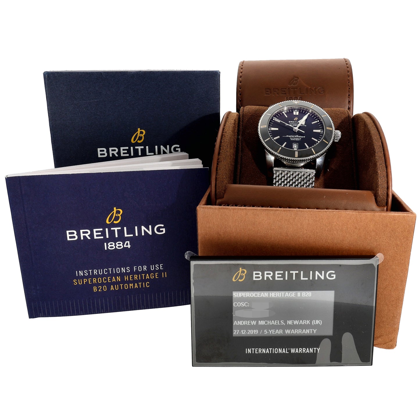 Breitling Superocean Heritage B20 AB2020 46mm Stainless Steel Watch
