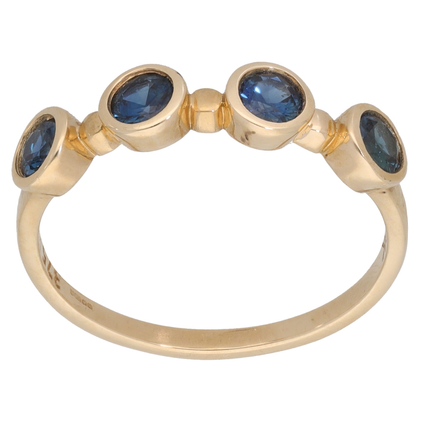 9ct Gold Sapphire Dress/Cocktail Ring Size R
