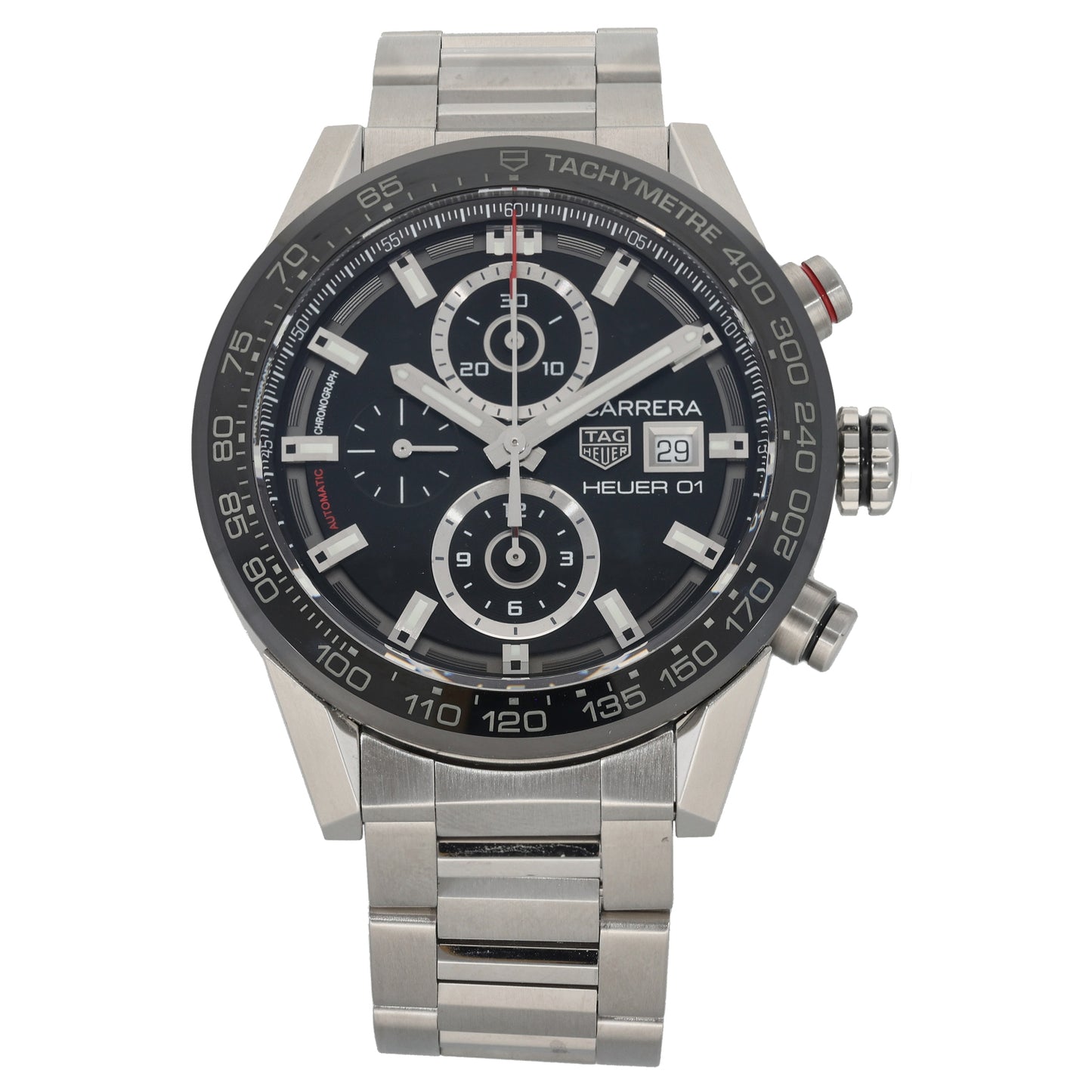 Tag Heuer Carrera CAR201Z 43mm Stainless Steel Watch