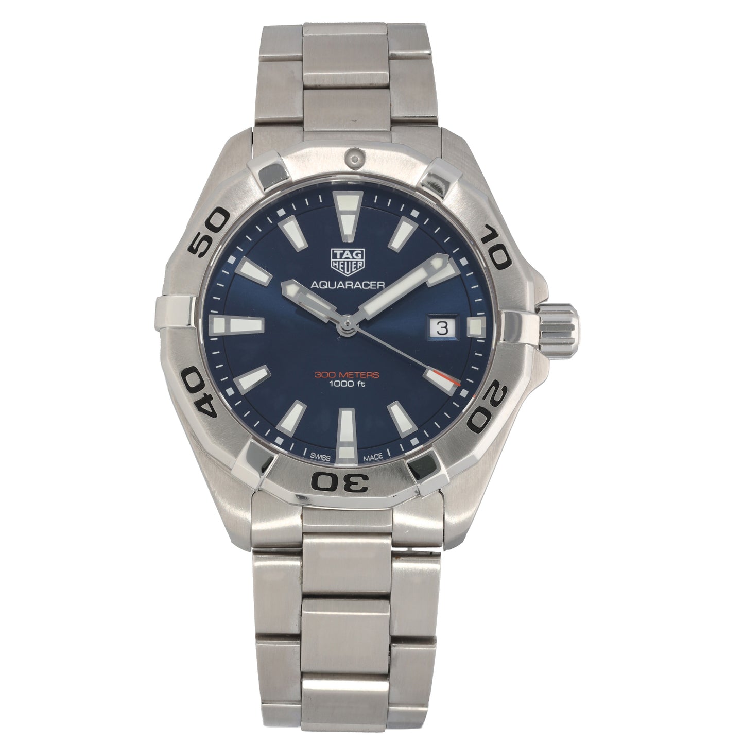 Tag Heuer Aquaracer WBD1112 41mm Stainless Steel Watch