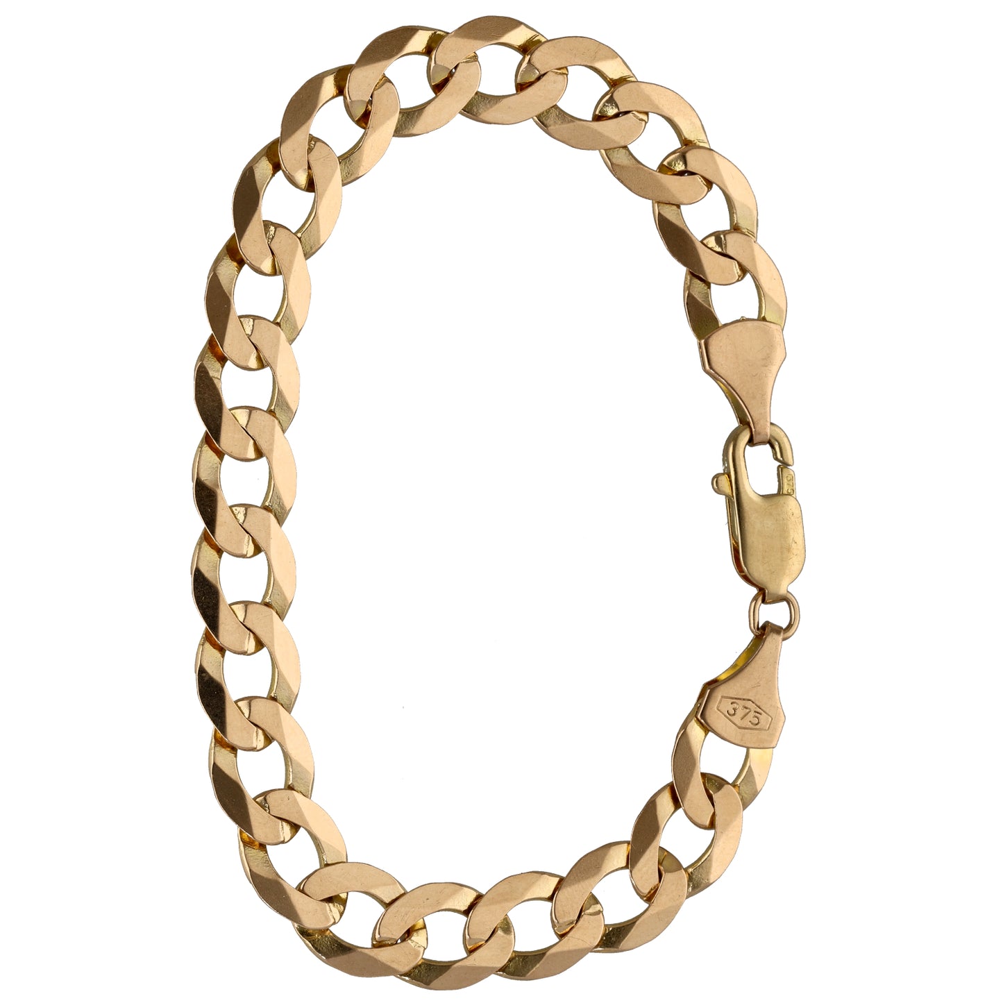 9ct Gold Curb Bracelet