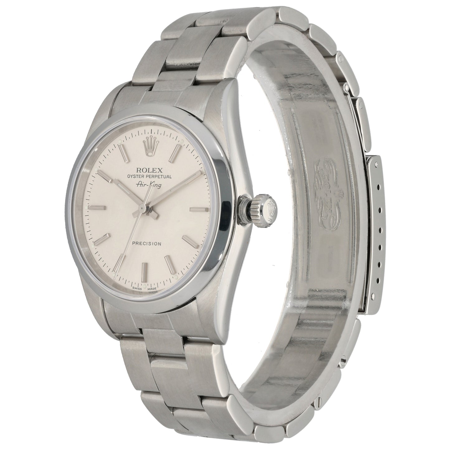 Rolex Air King 14000M 34mm Stainless Steel Watch