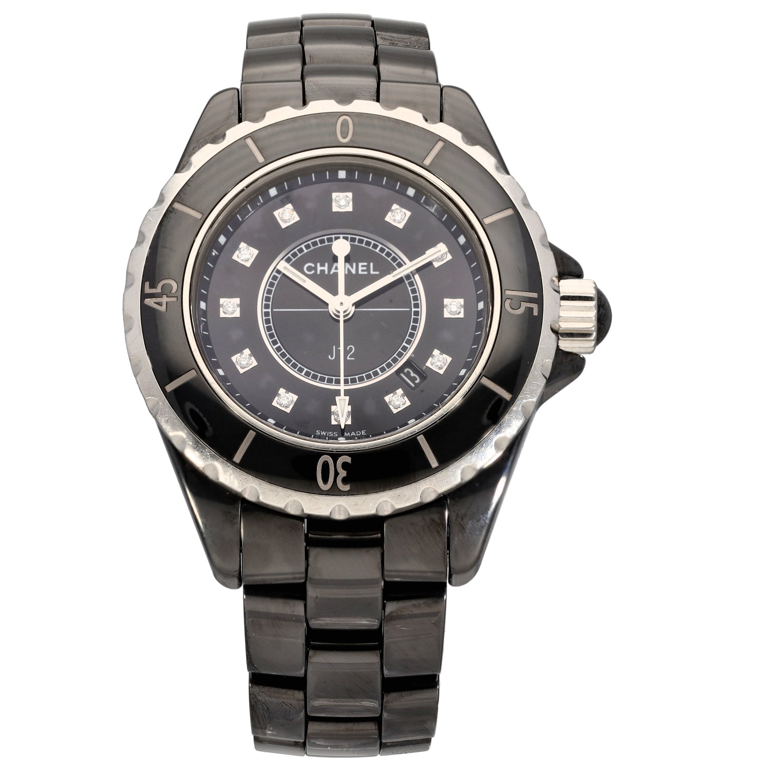 Chanel J12 33mm Bi-Colour Watch H&T