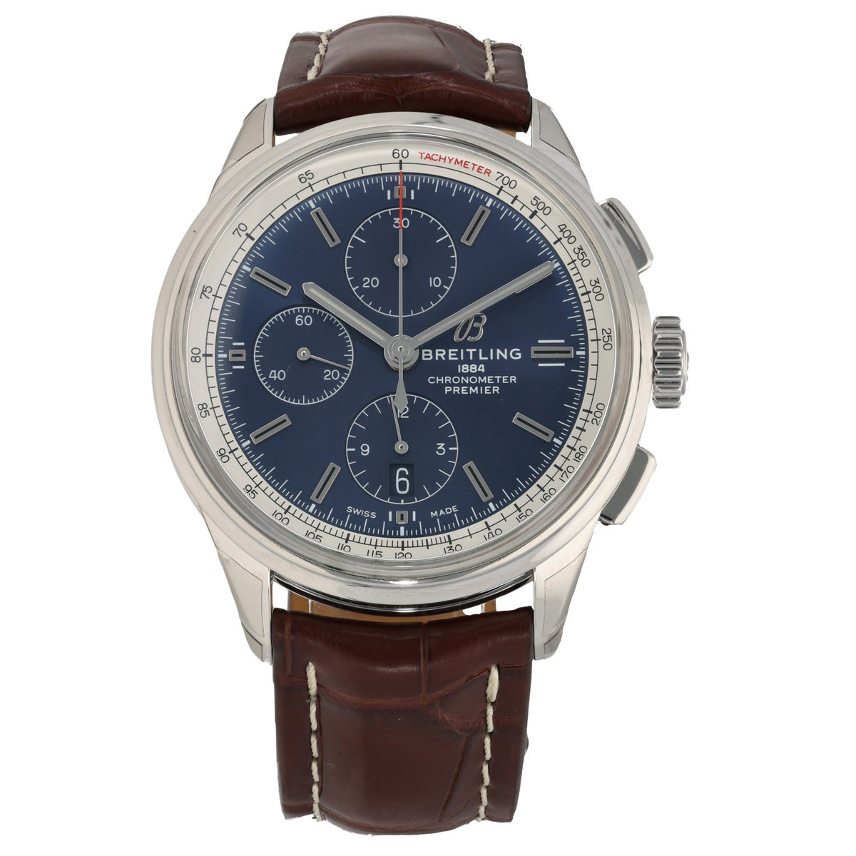 Breitling Premier Chronograph A13315 42mm Stainless Steel Watch