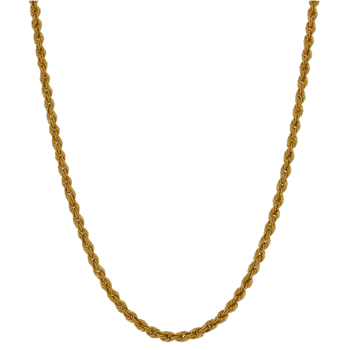 22ct Gold Rope Chain 20"