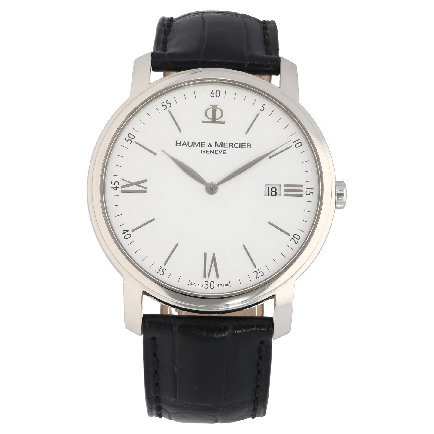 Baume Et Mercier Classima 65493 42mm Stainless Steel Watch