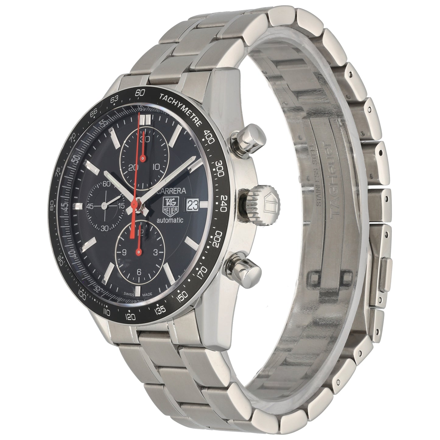 Tag Heuer Carrera CV2014-2 41mm Stainless Steel Watch