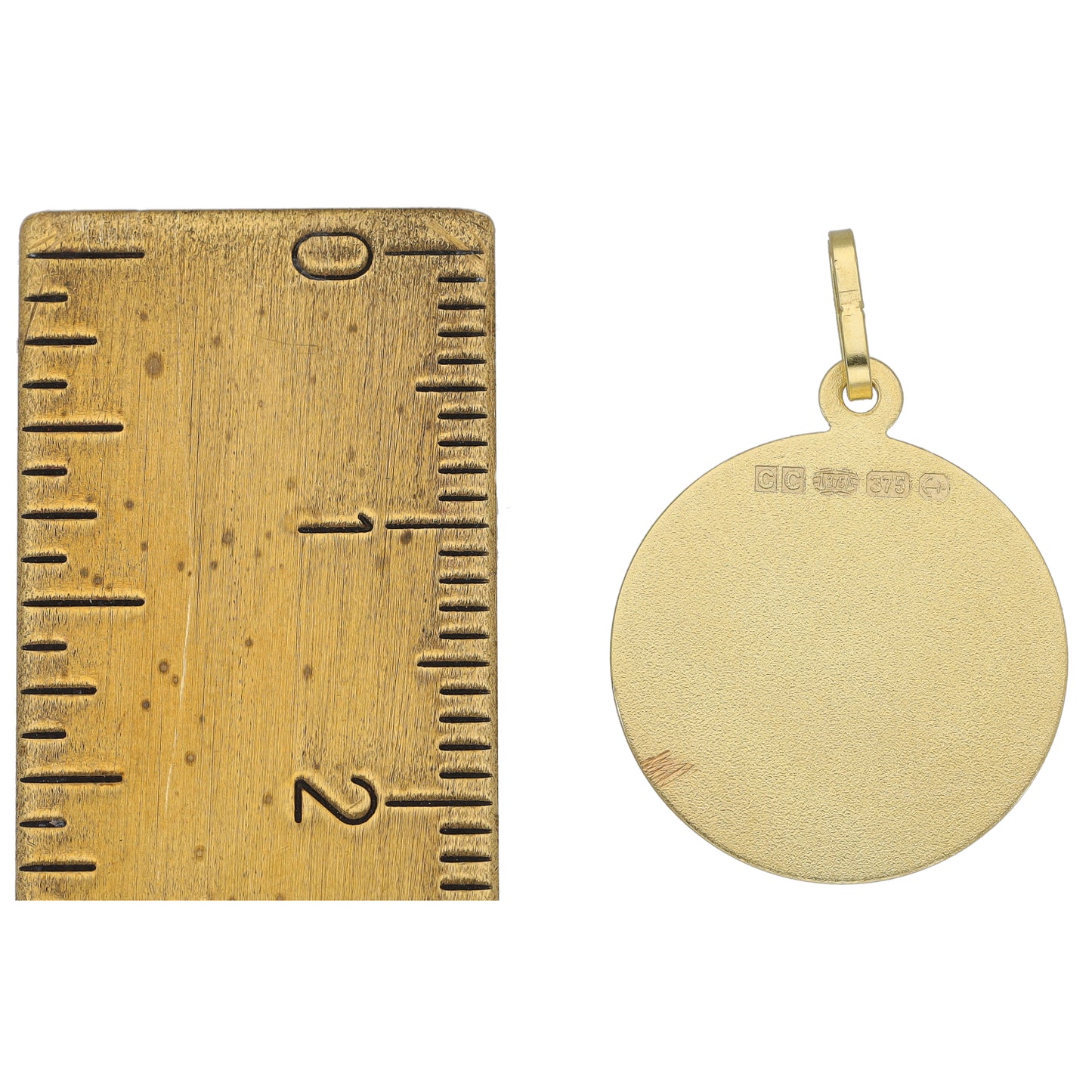 9ct Gold St Christopher Pendant