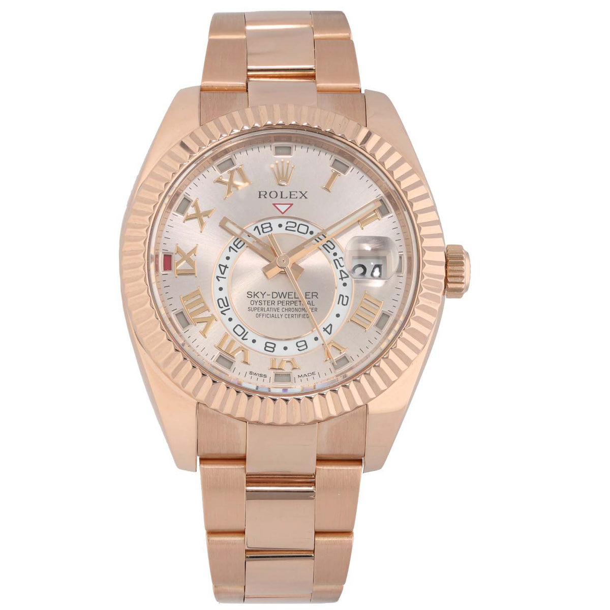 Rolex Sky Dweller 326935 42mm Rose Gold Watch