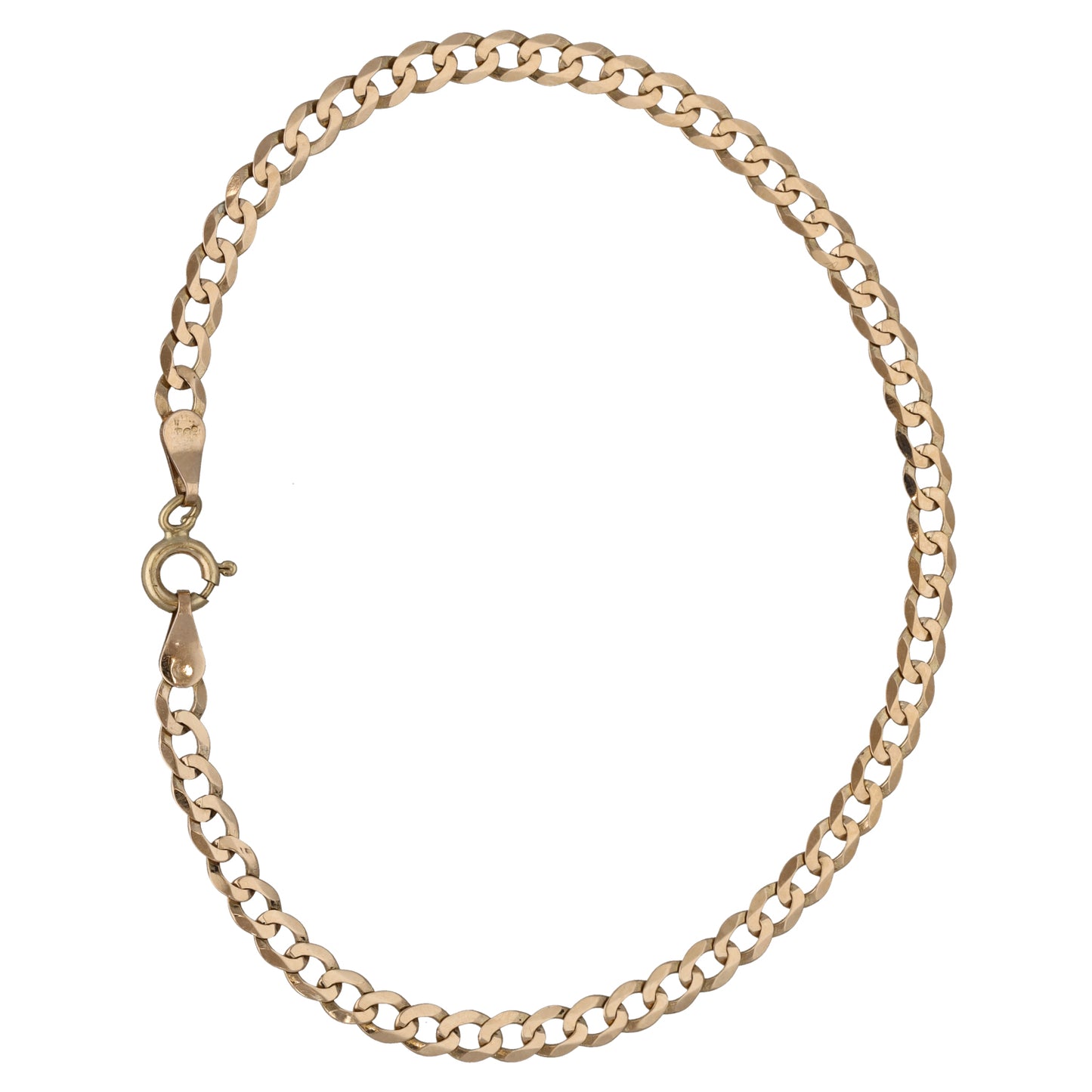9ct Gold Curb Bracelet