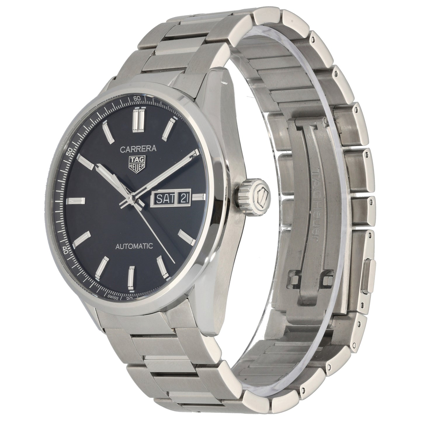Tag Heuer Carrera WBN2010 41mm Stainless Steel Watch