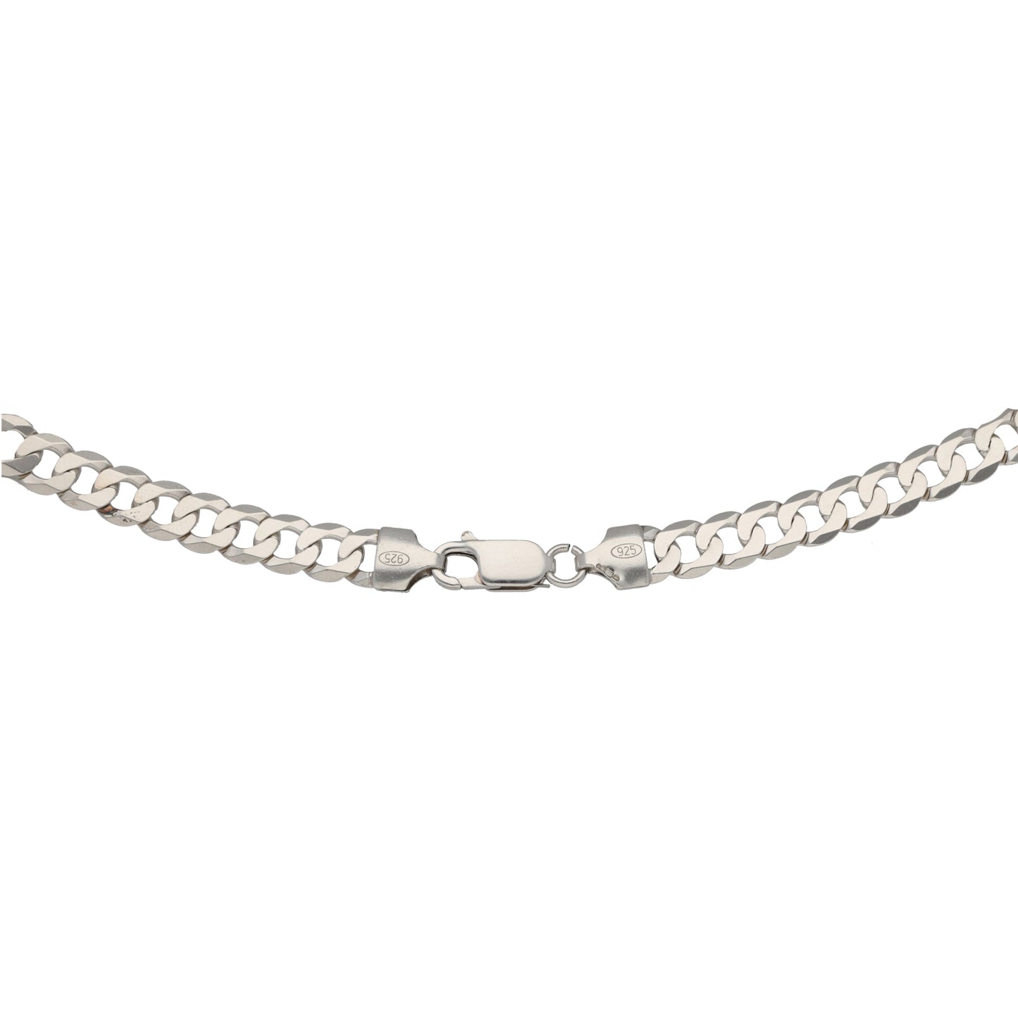 Sterling Silver Curb Chain 22"