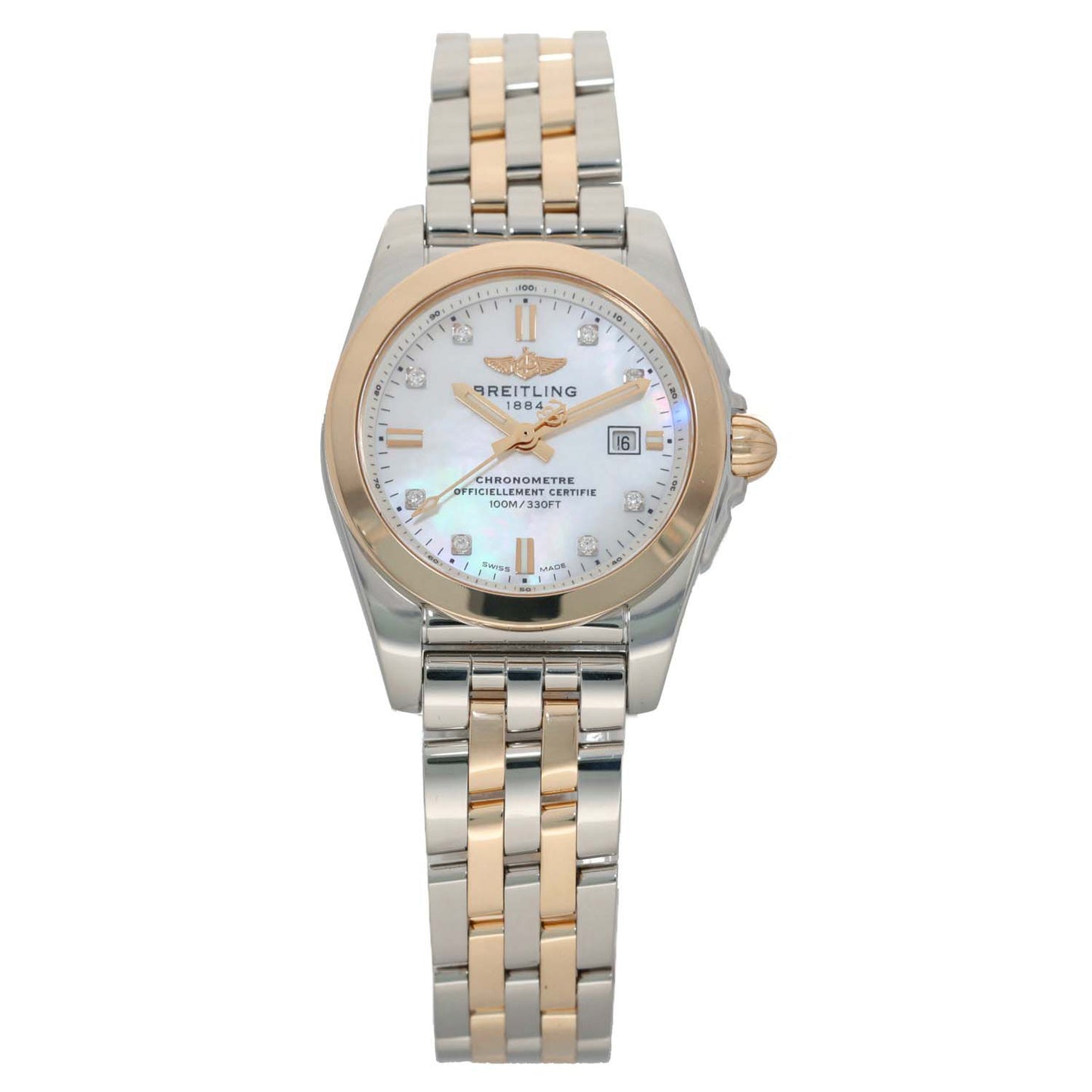 Breitling Galactic C72348 29mm Bi-Colour Watch