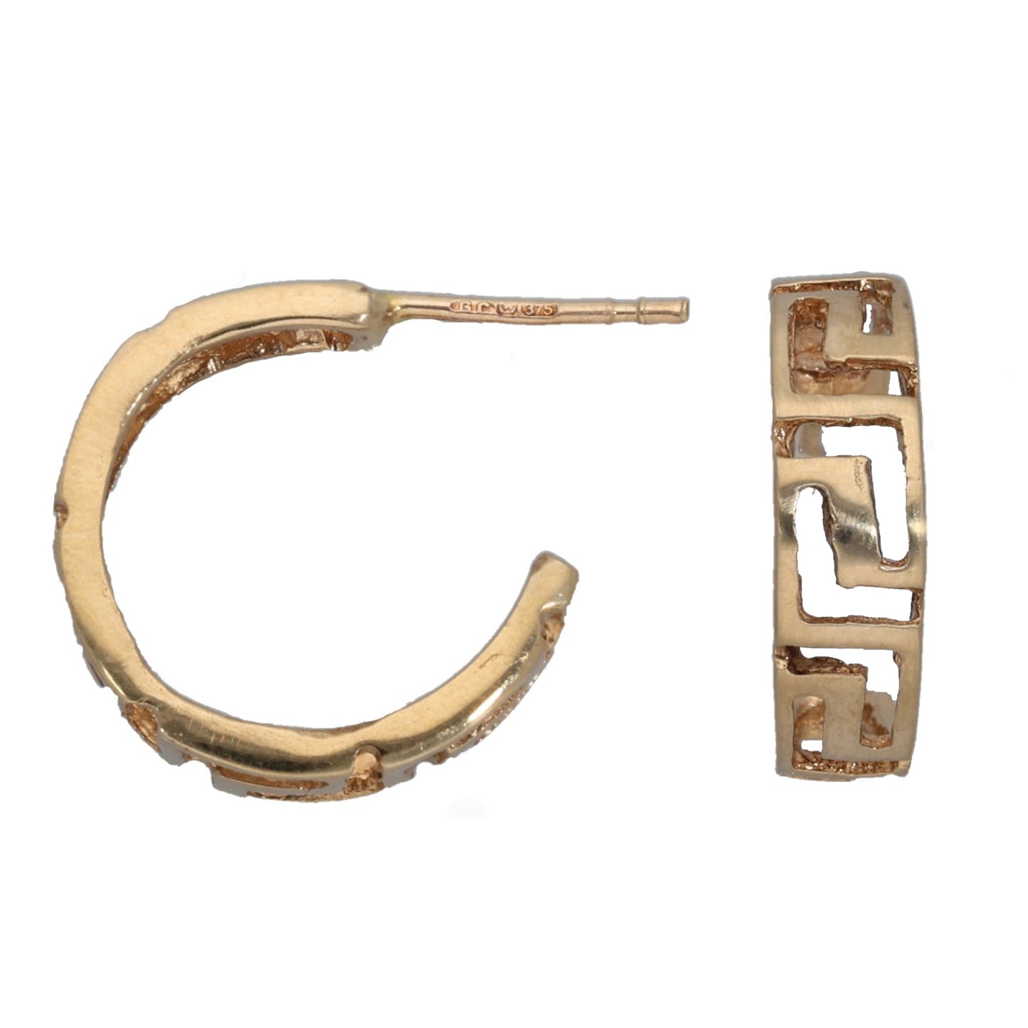 9ct Gold Hoop Earrings