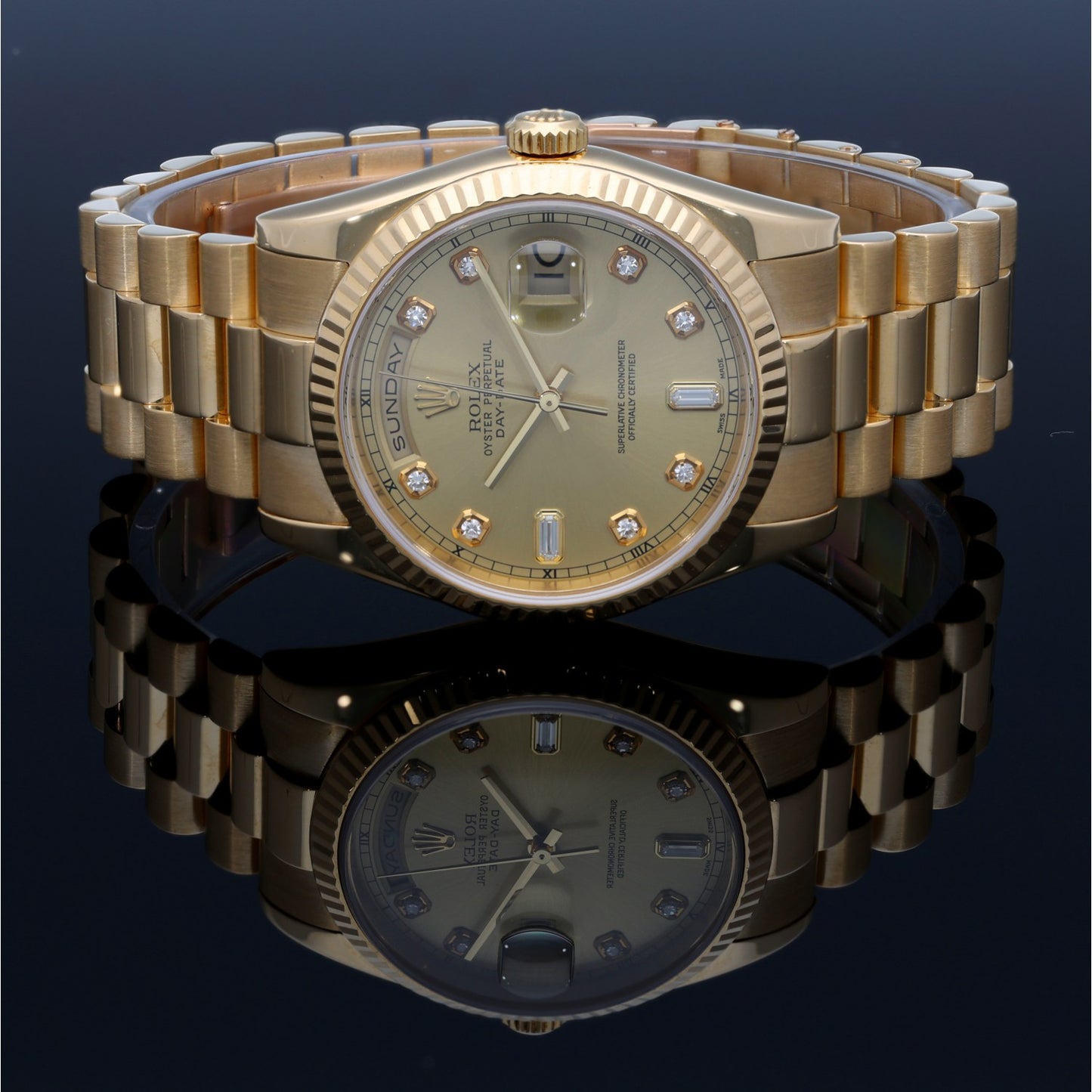 Rolex Day-Date 36 118238 36mm Gold Watch