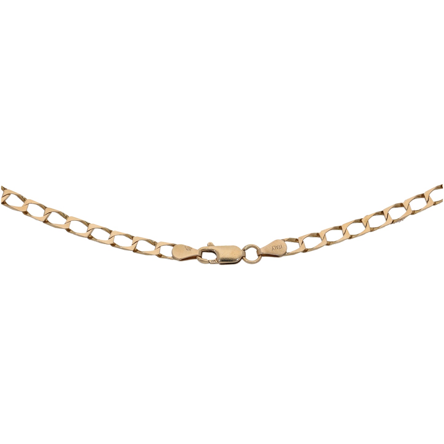 9ct Gold Curb Chain 20"