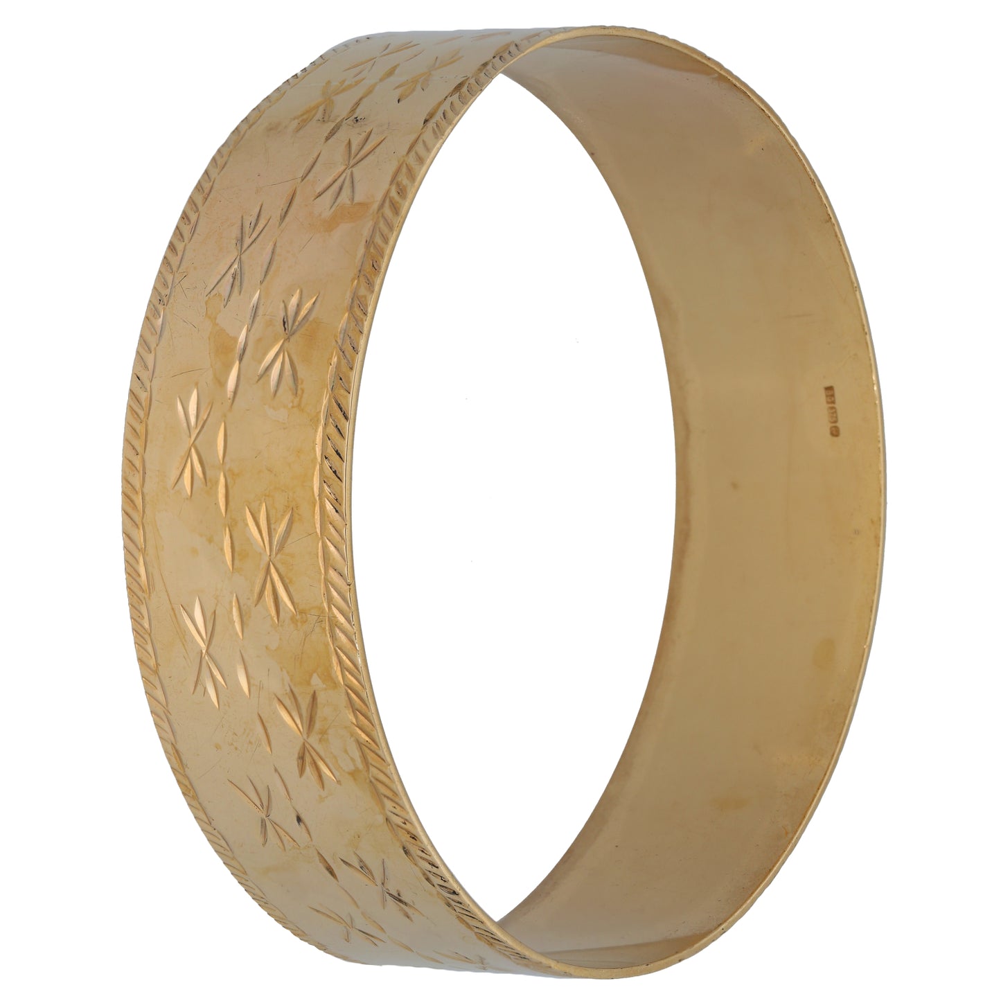 9ct Bicolour Gold Set of Bangles